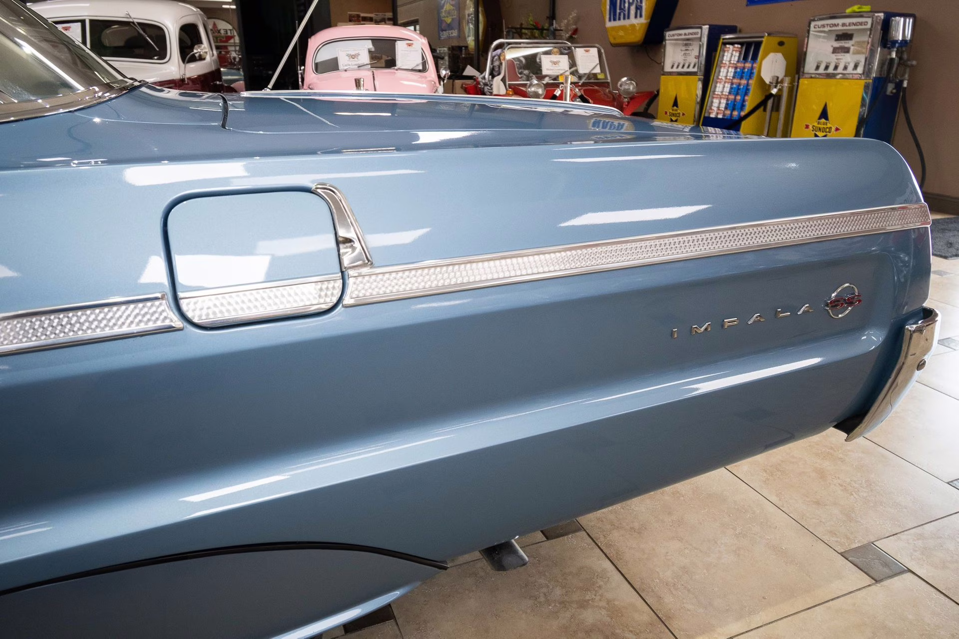 1964 Silver Blue Poly Chevrolet Impala