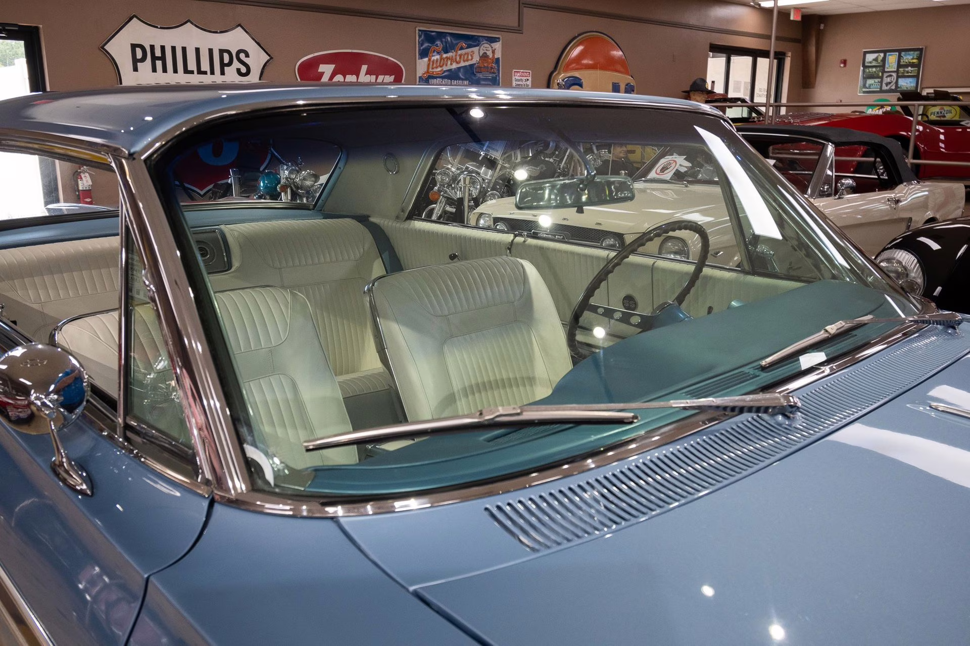 1964 Silver Blue Poly Chevrolet Impala