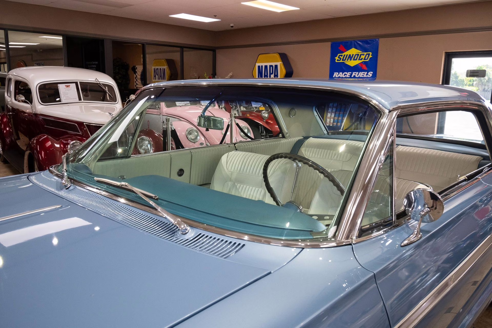 1964 Silver Blue Poly Chevrolet Impala