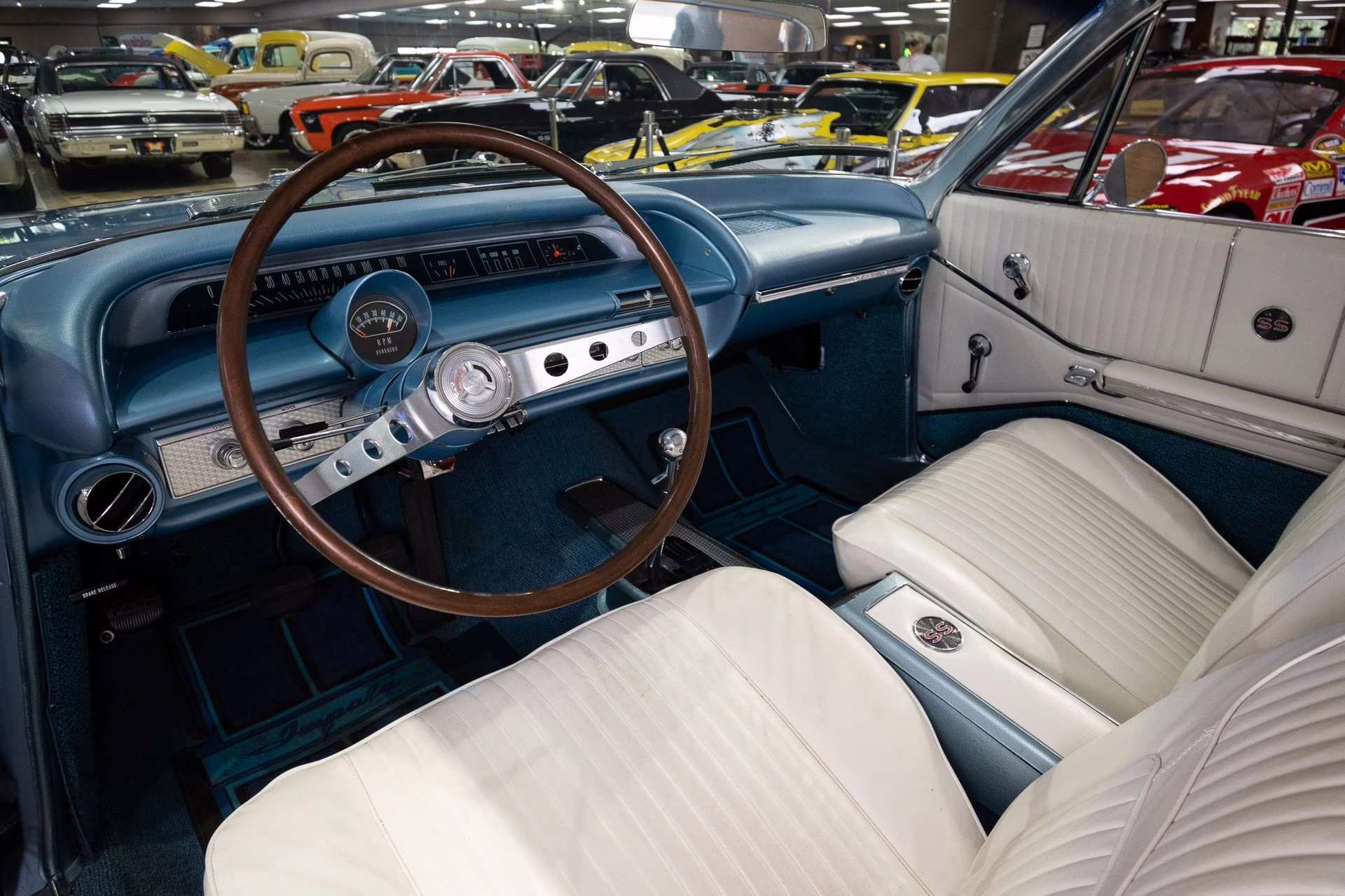 1964 Silver Blue Poly Chevrolet Impala