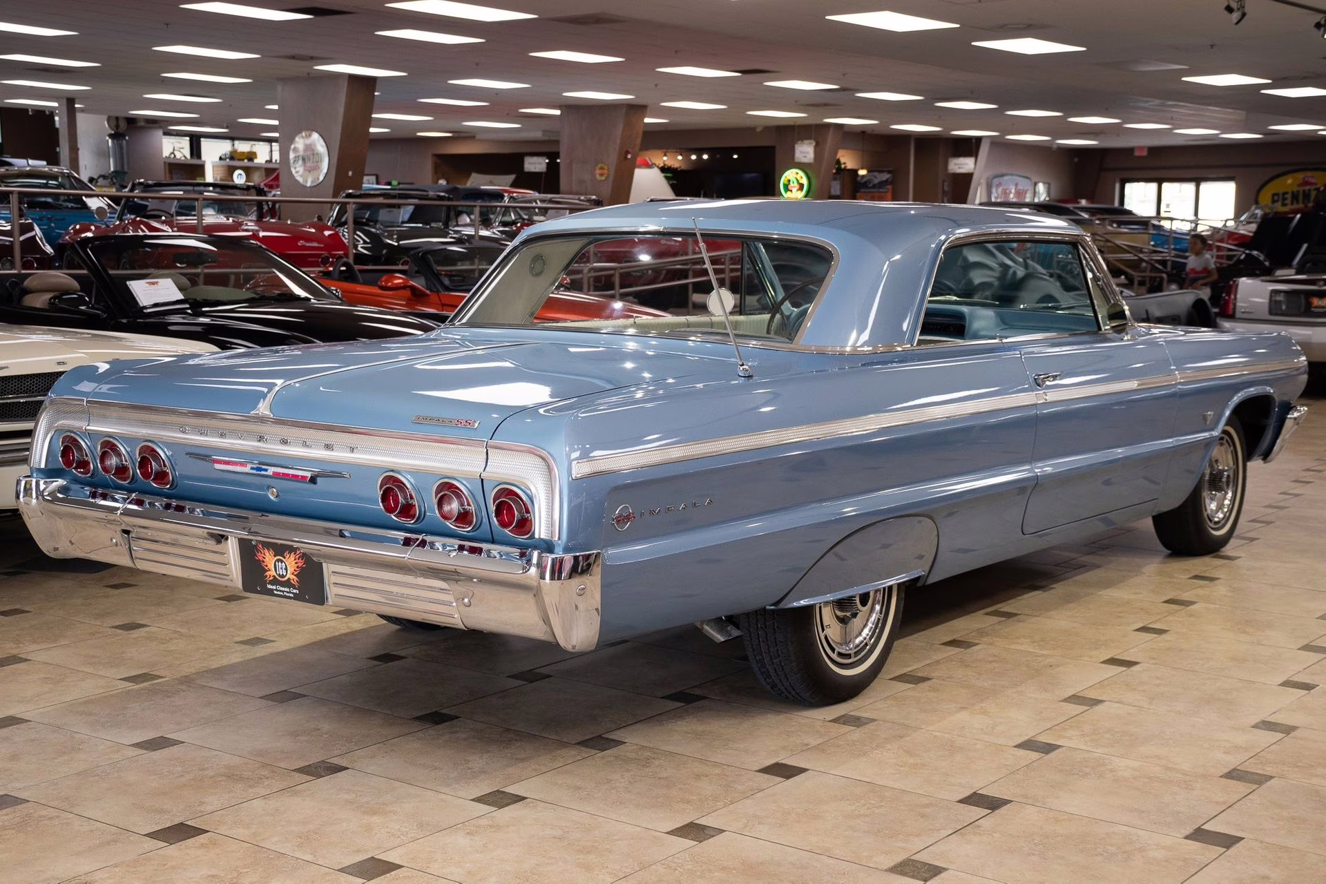 1964 Silver Blue Poly Chevrolet Impala