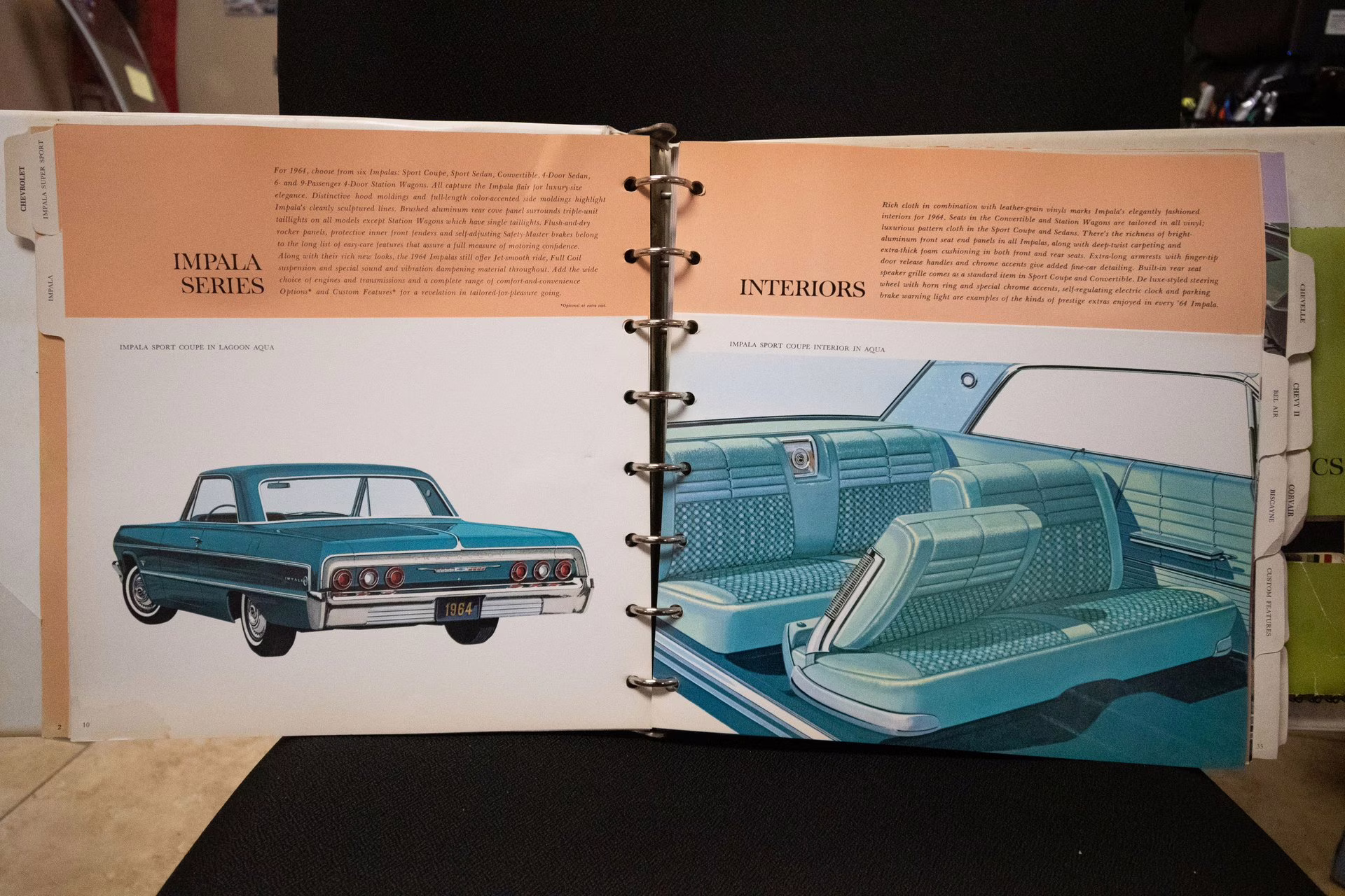 1964 Silver Blue Poly Chevrolet Impala