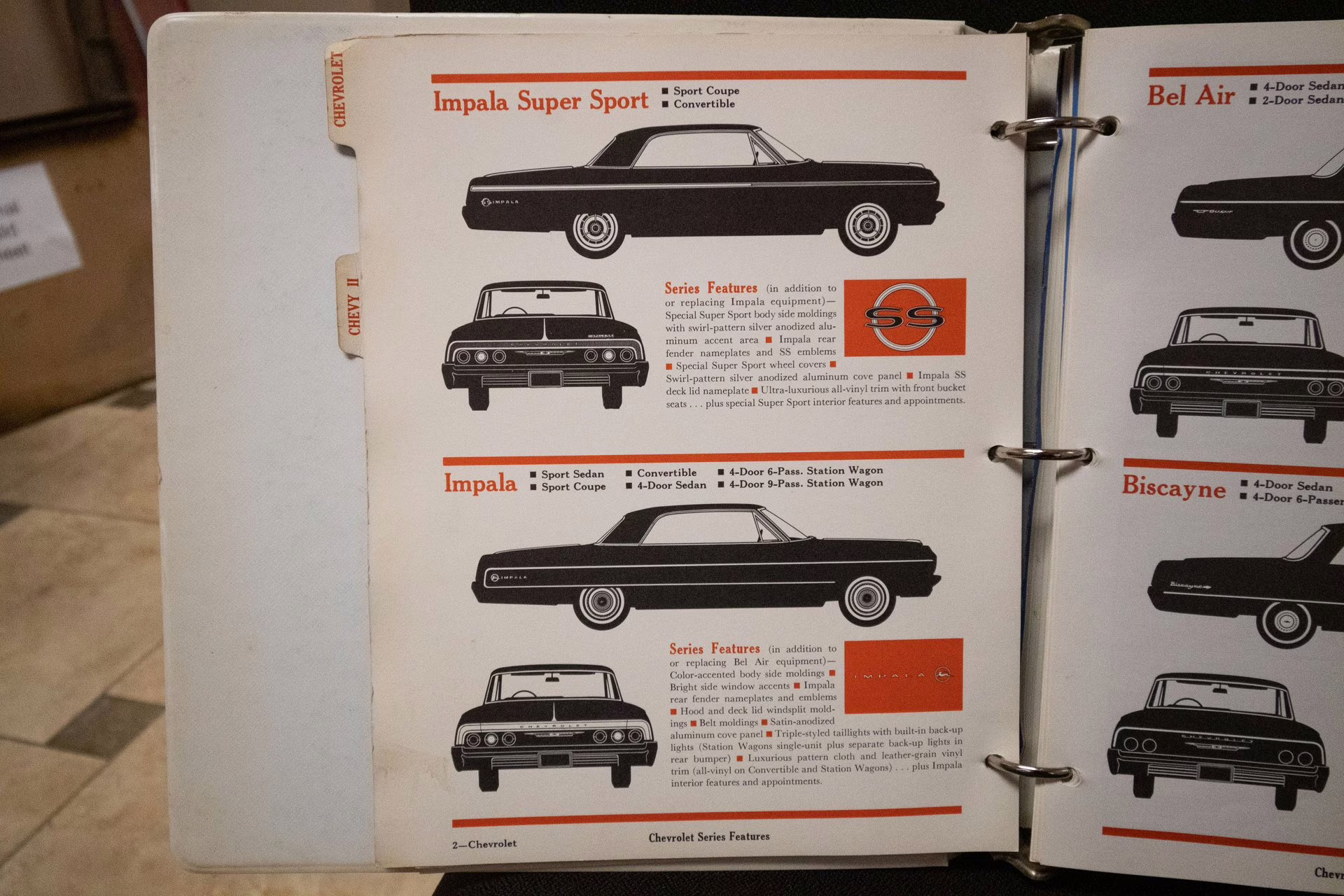 1964 Silver Blue Poly Chevrolet Impala