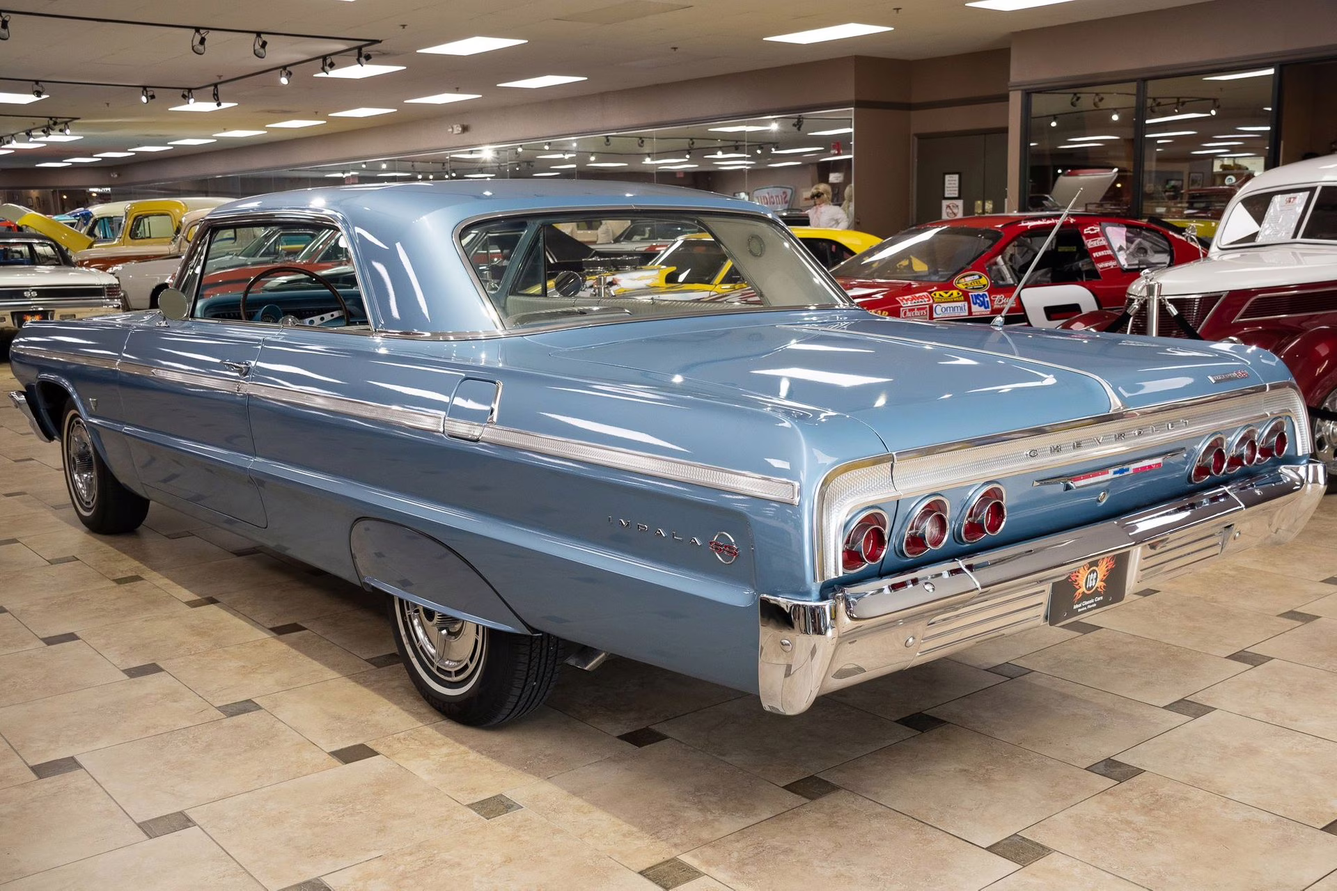 1964 Silver Blue Poly Chevrolet Impala