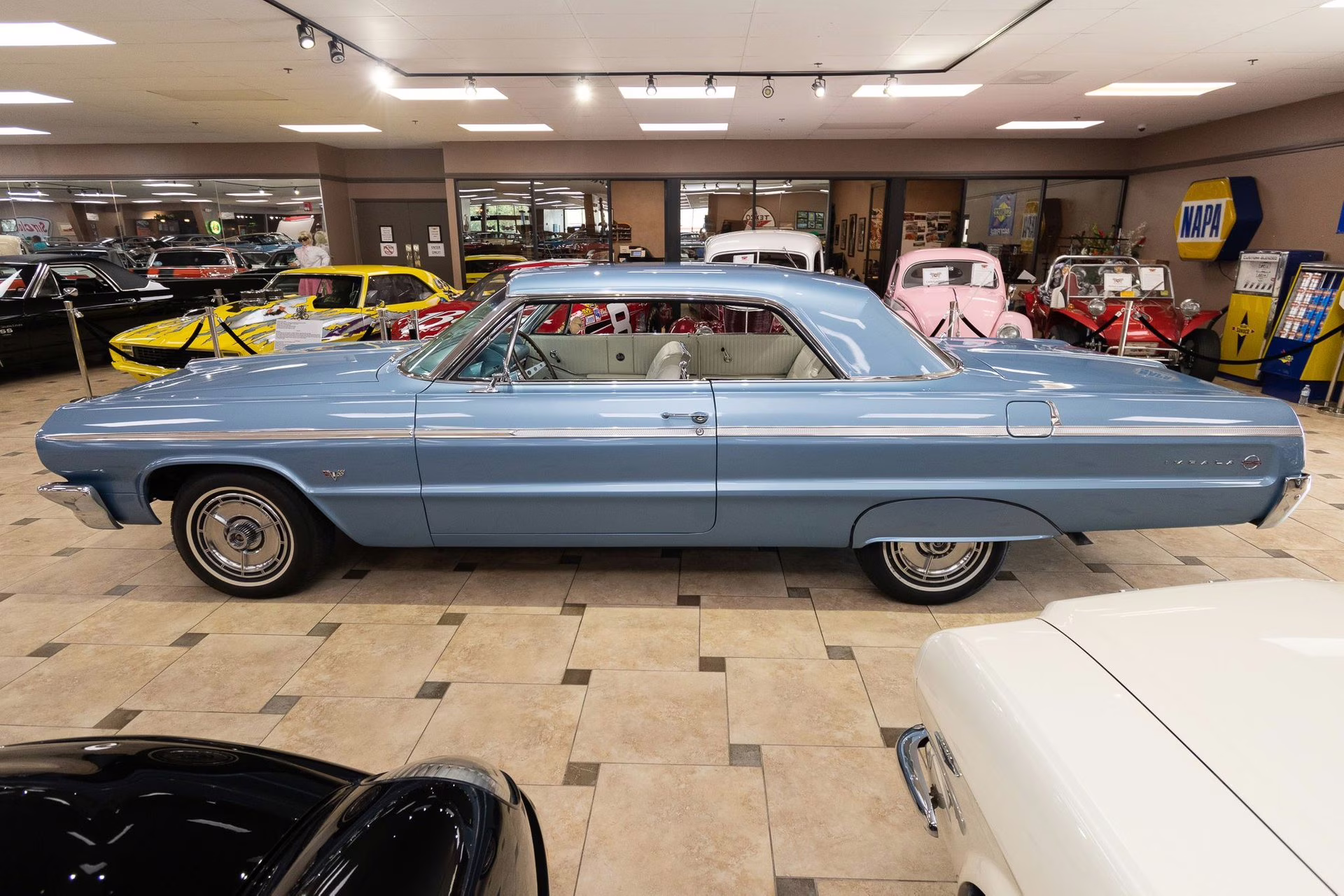 1964 Silver Blue Poly Chevrolet Impala