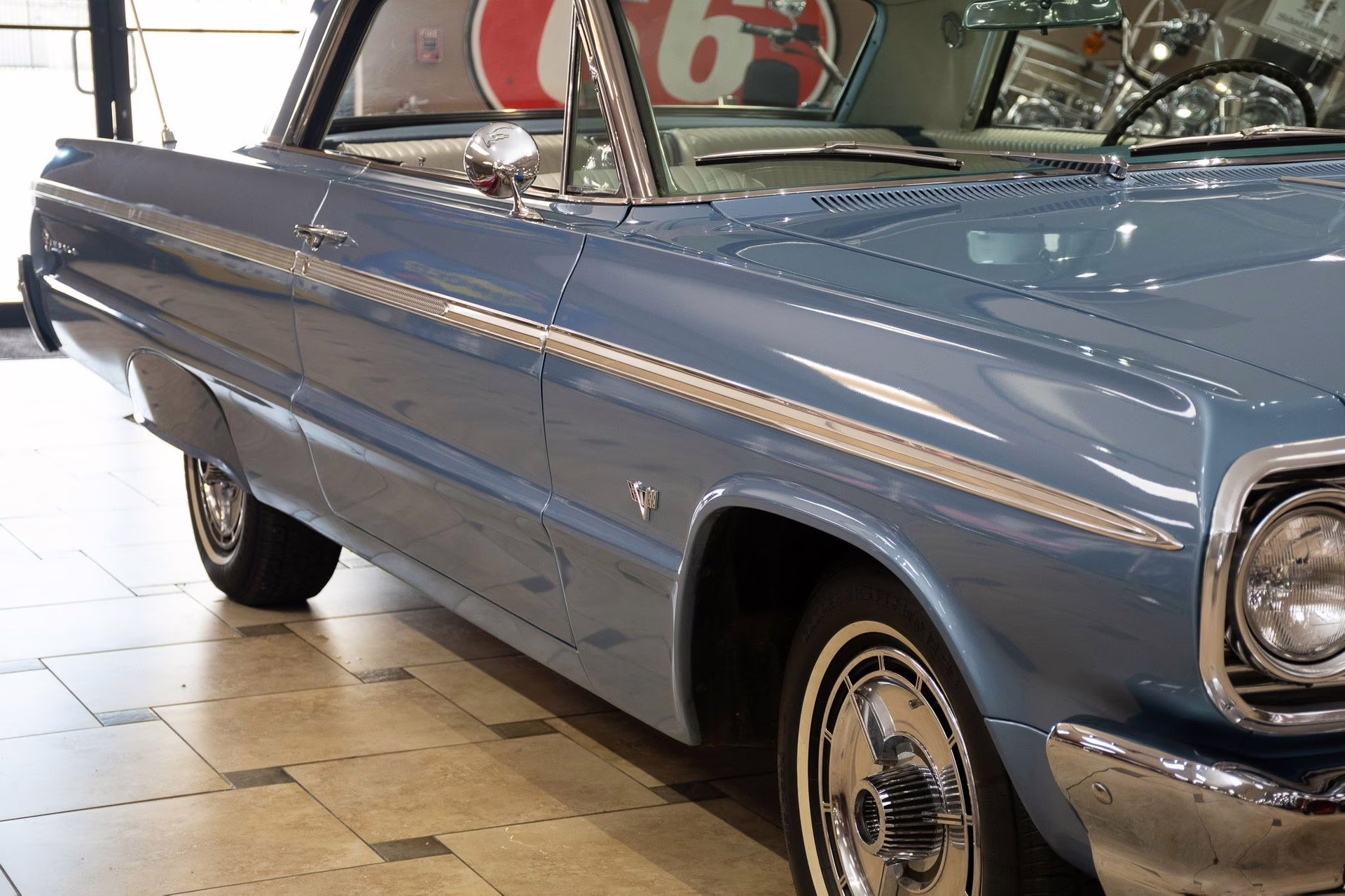 1964 Silver Blue Poly Chevrolet Impala