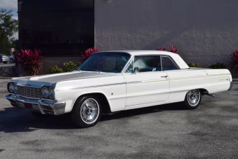 1964 White Chevrolet Impala