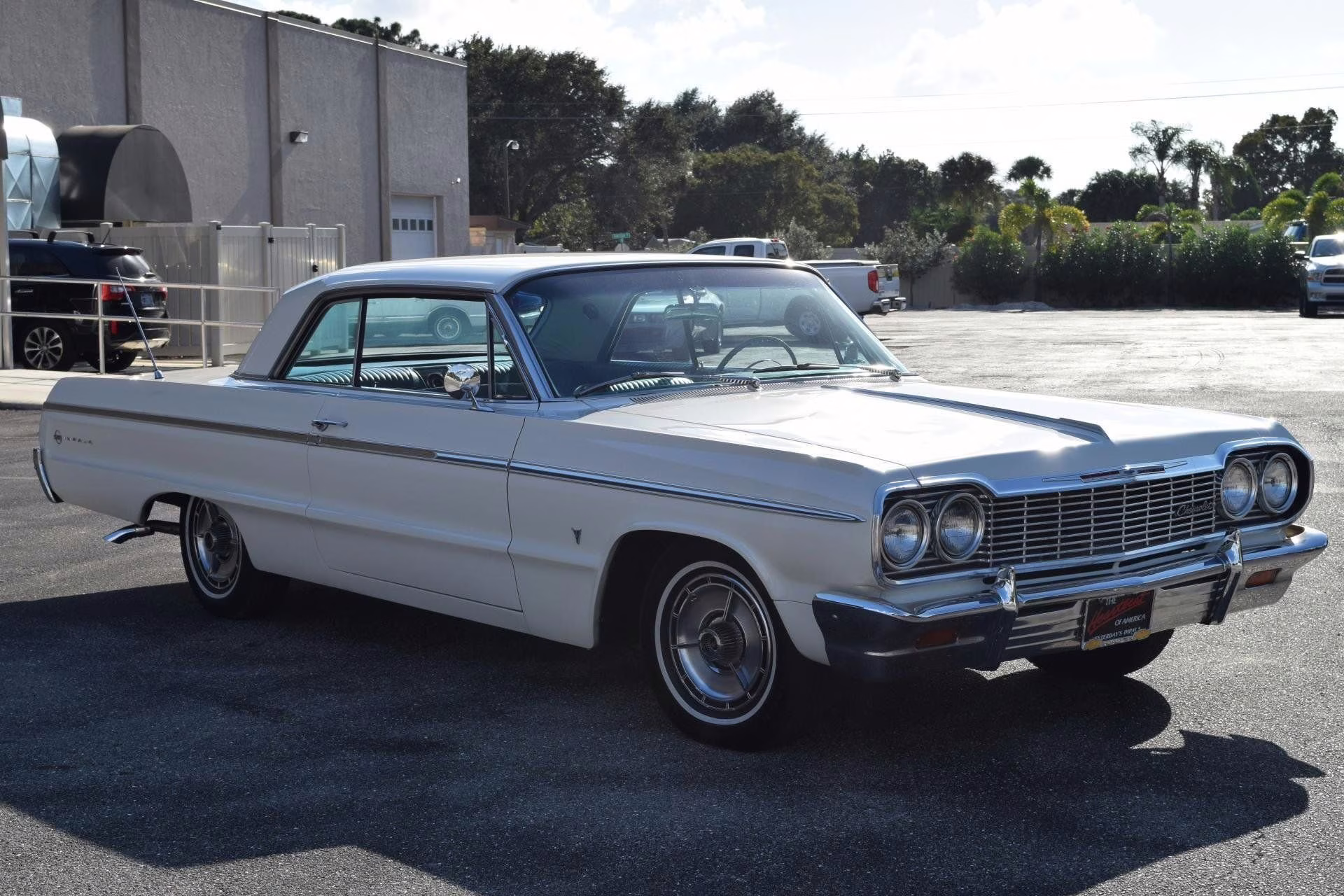 1964 White Chevrolet Impala