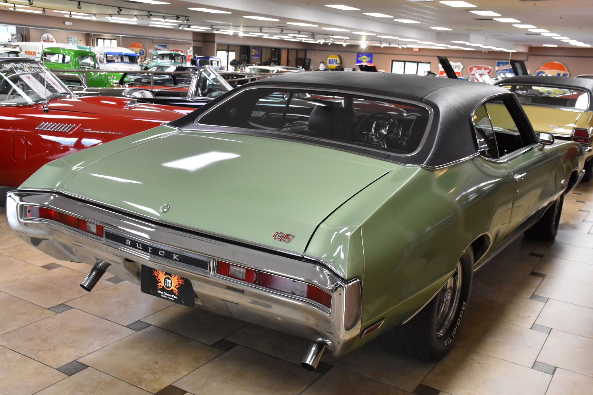 1970 Seamist Green Buick Gran Sport