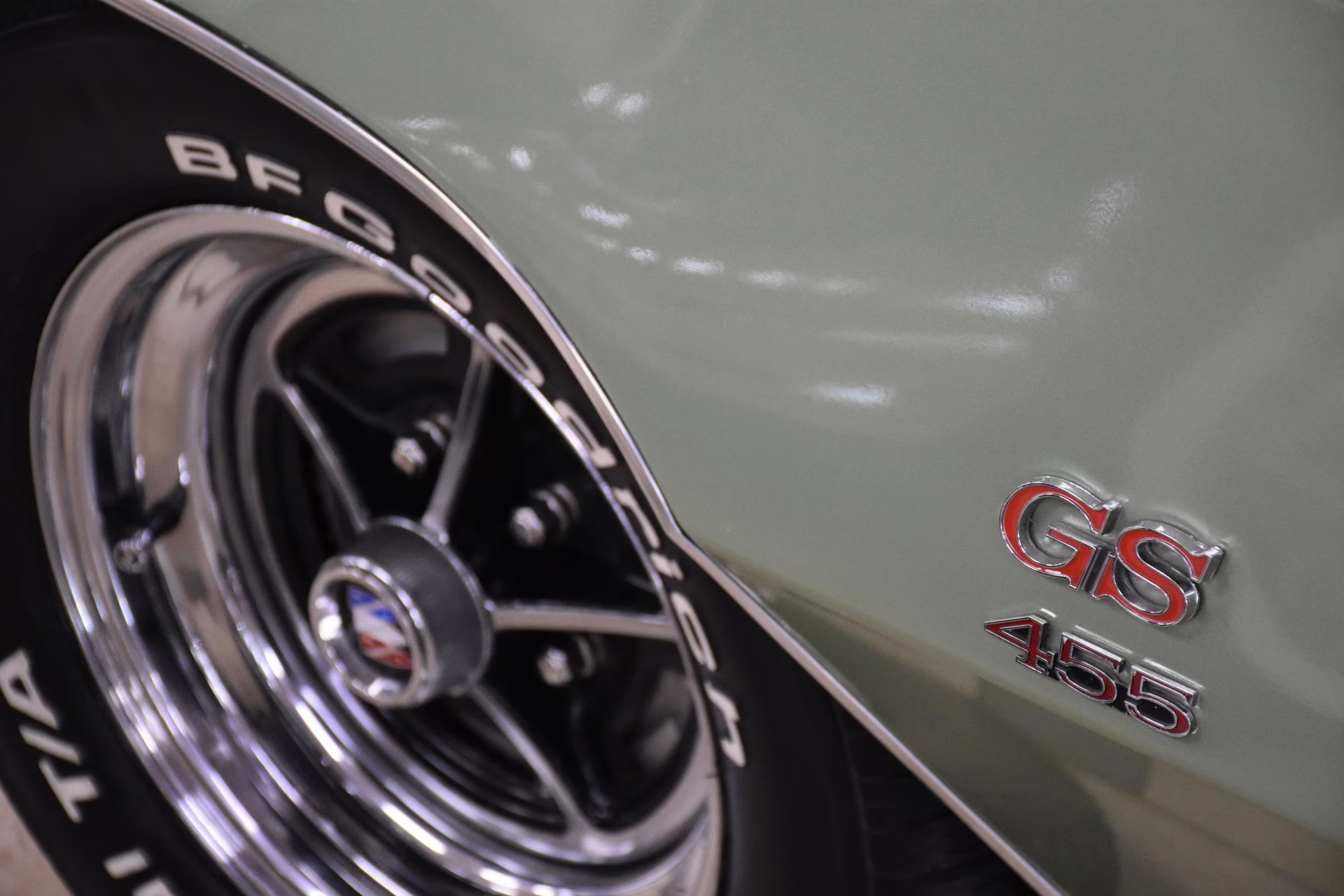 1970 Seamist Green Buick Gran Sport