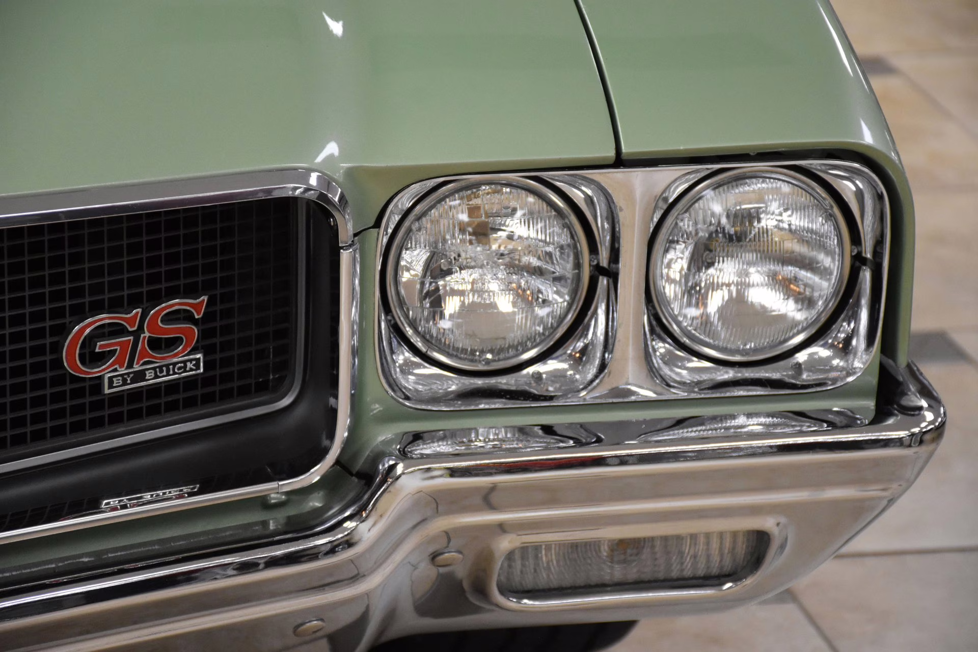 1970 Seamist Green Buick Gran Sport