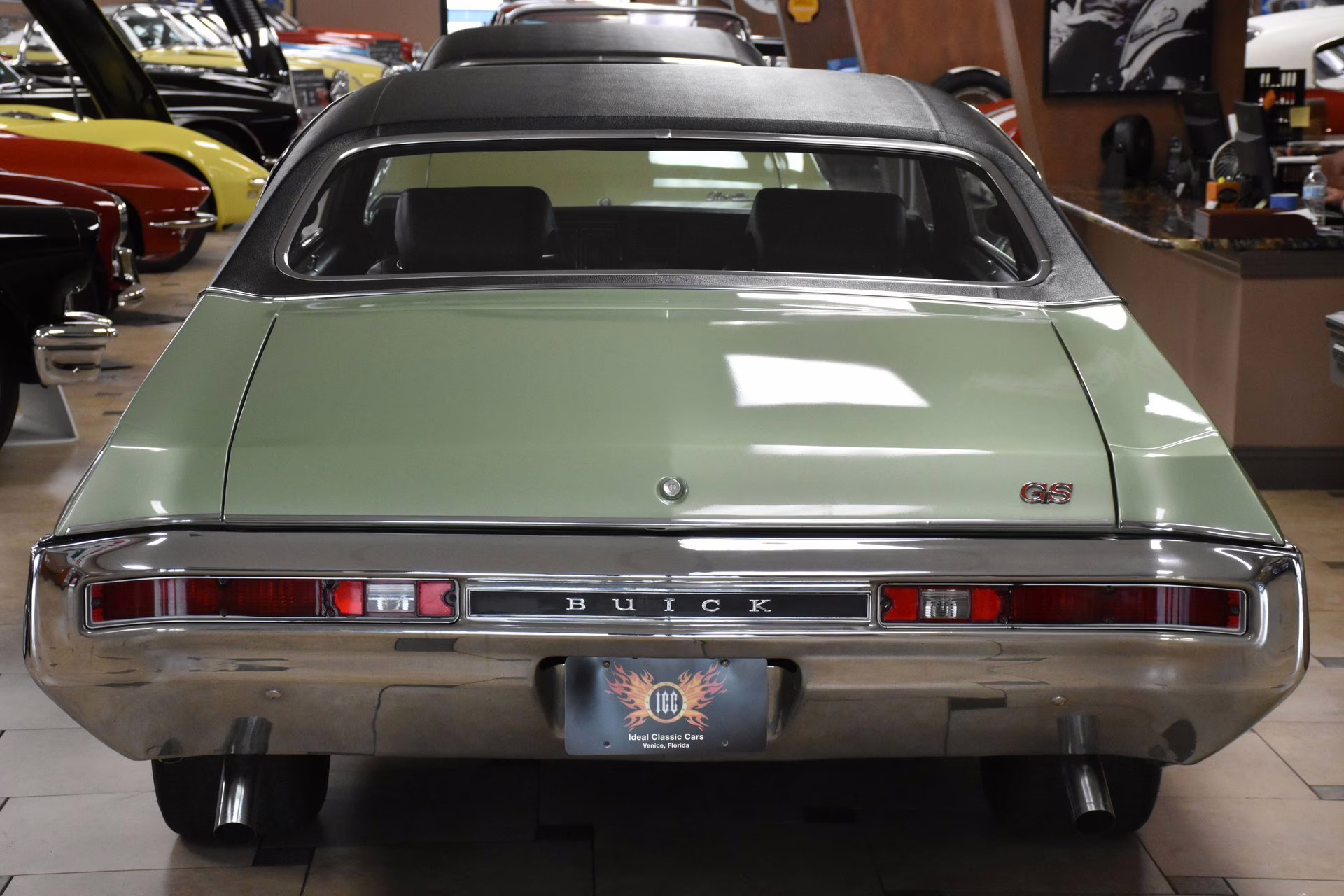 1970 Seamist Green Buick Gran Sport