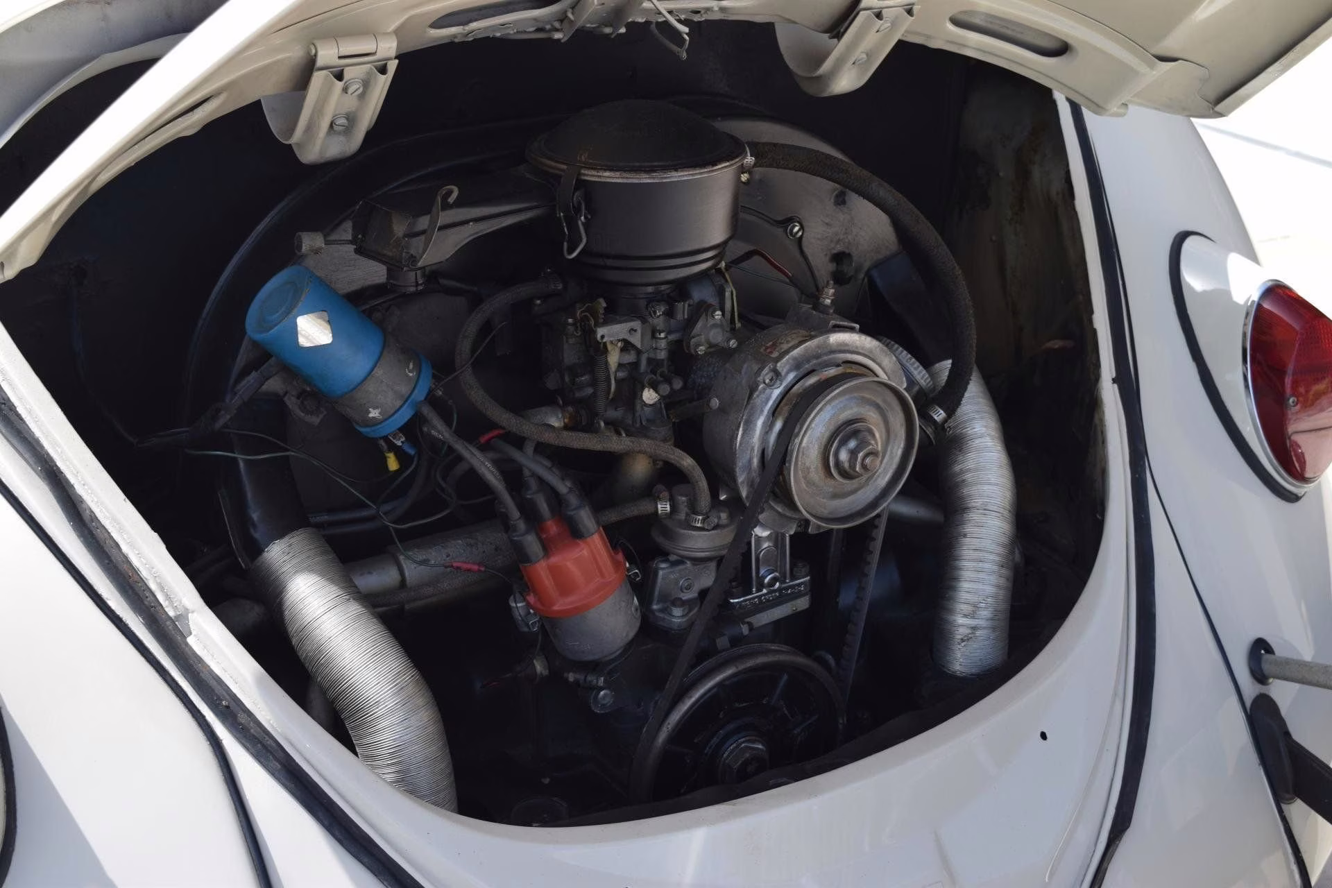 1962 White Z Movie CAR Herbie 3 Volkswagen