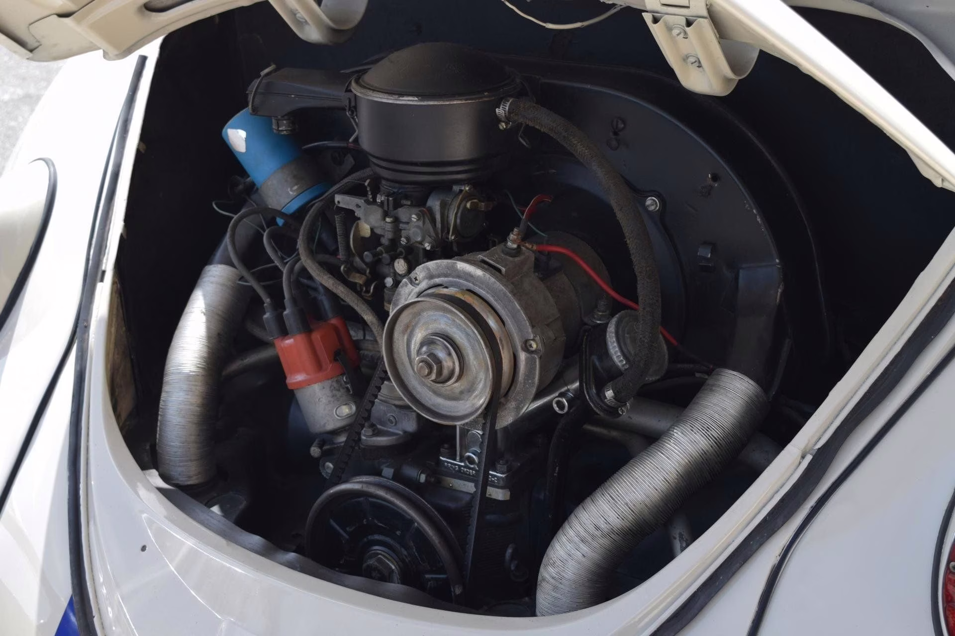 1962 White Z Movie CAR Herbie 3 Volkswagen