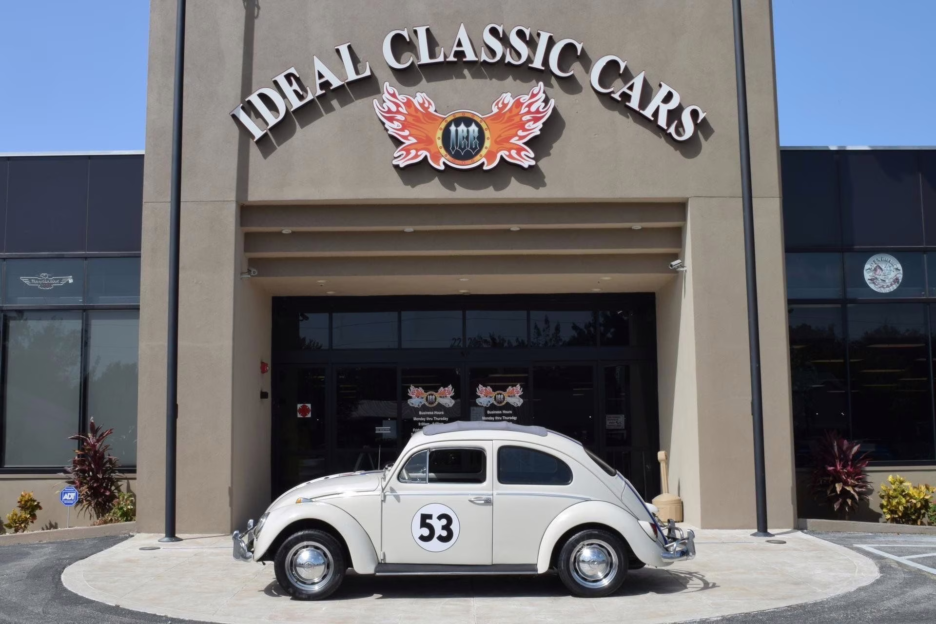 1962 White Z Movie CAR Herbie 3 Volkswagen