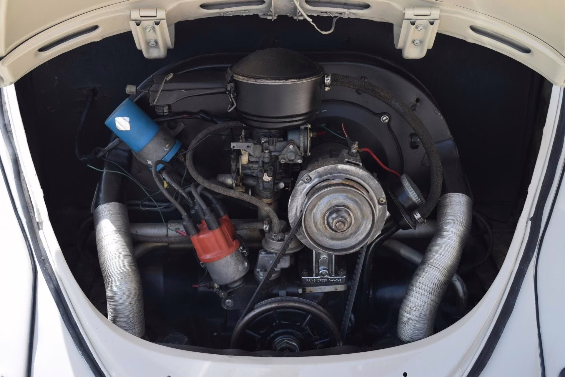 1962 White Z Movie CAR Herbie 3 Volkswagen