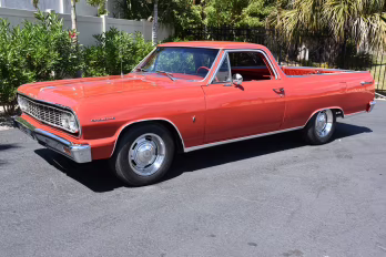 1964 Red Chevrolet El Camino Coupe