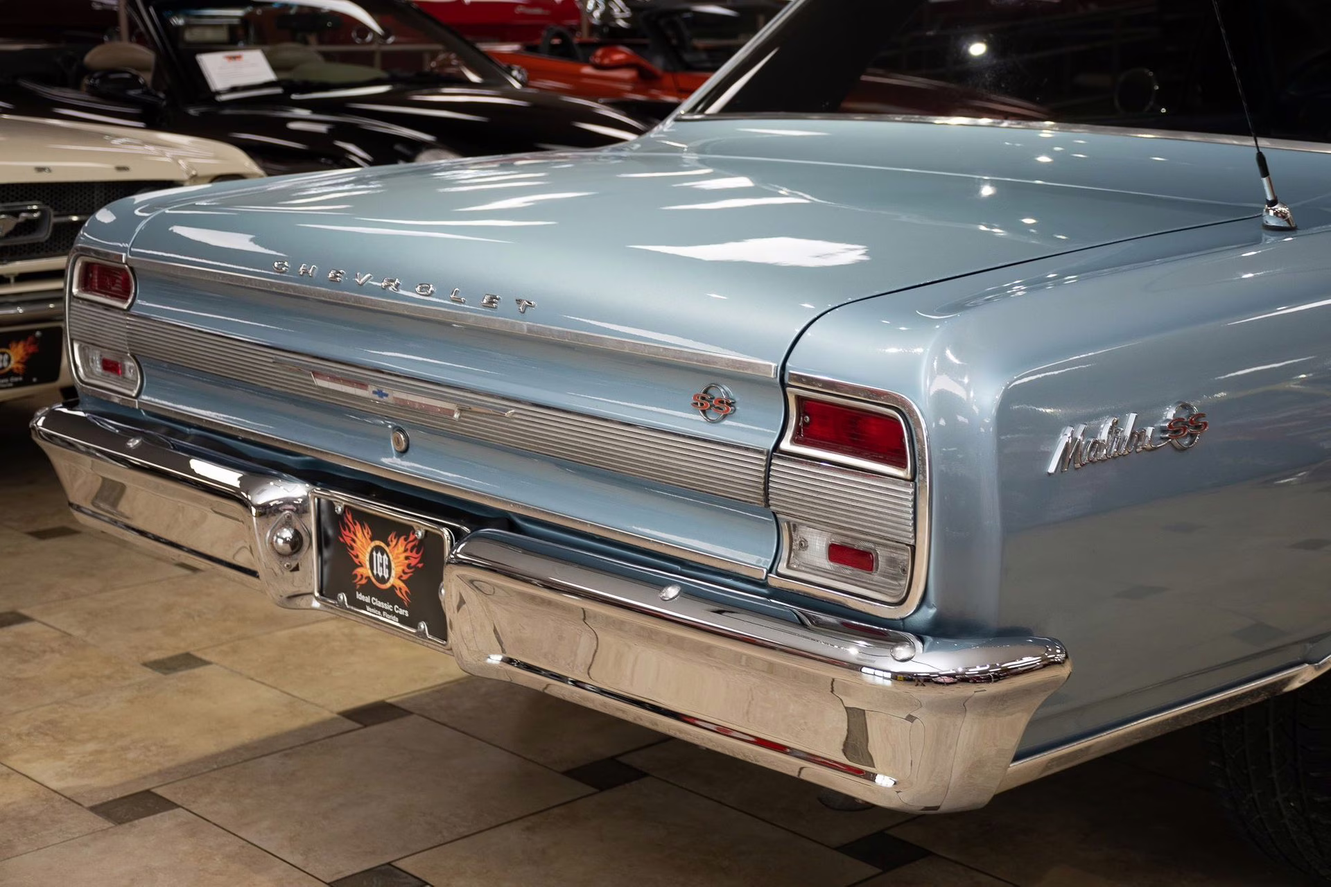 1964 Silver Blue Poly Chevrolet Malibu