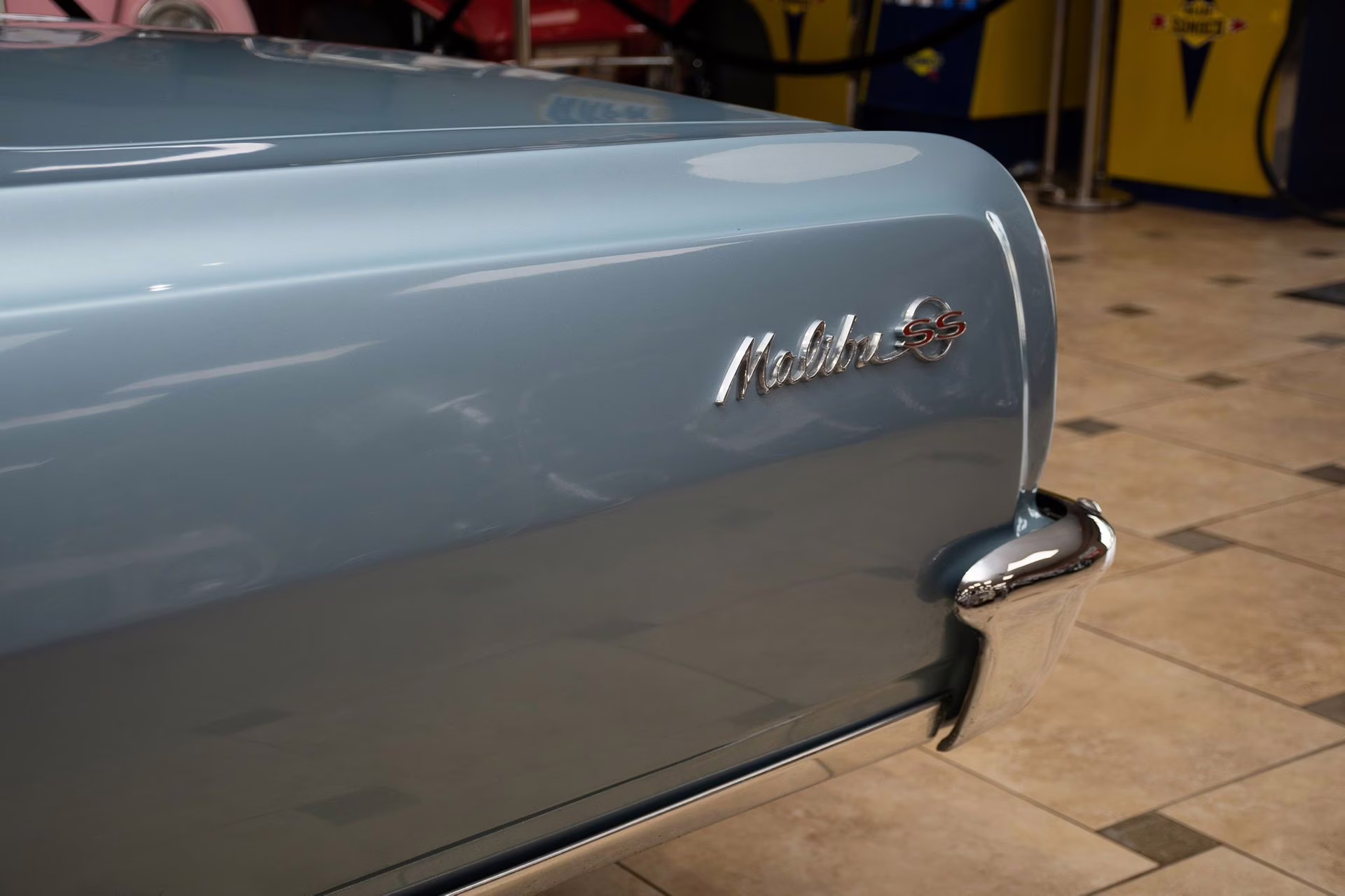 1964 Silver Blue Poly Chevrolet Malibu