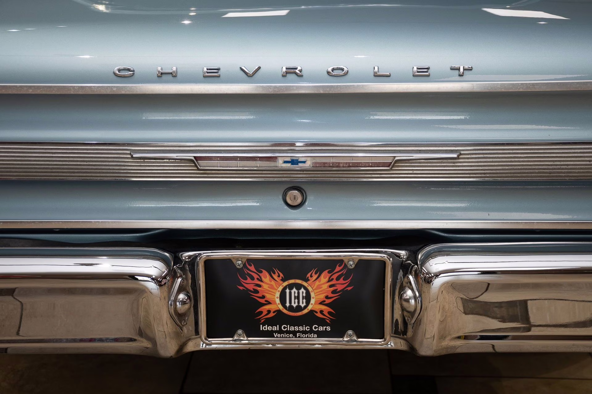 1964 Silver Blue Poly Chevrolet Malibu