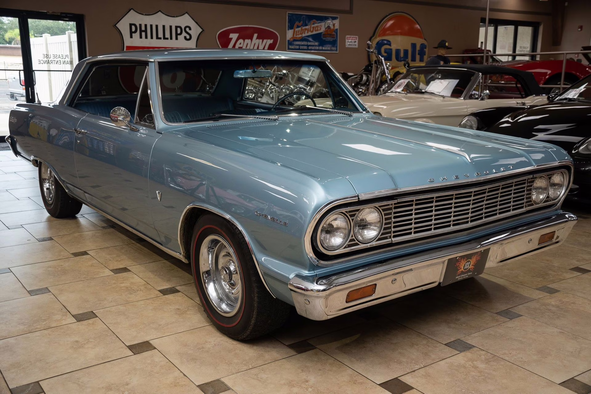 1964 Silver Blue Poly Chevrolet Malibu