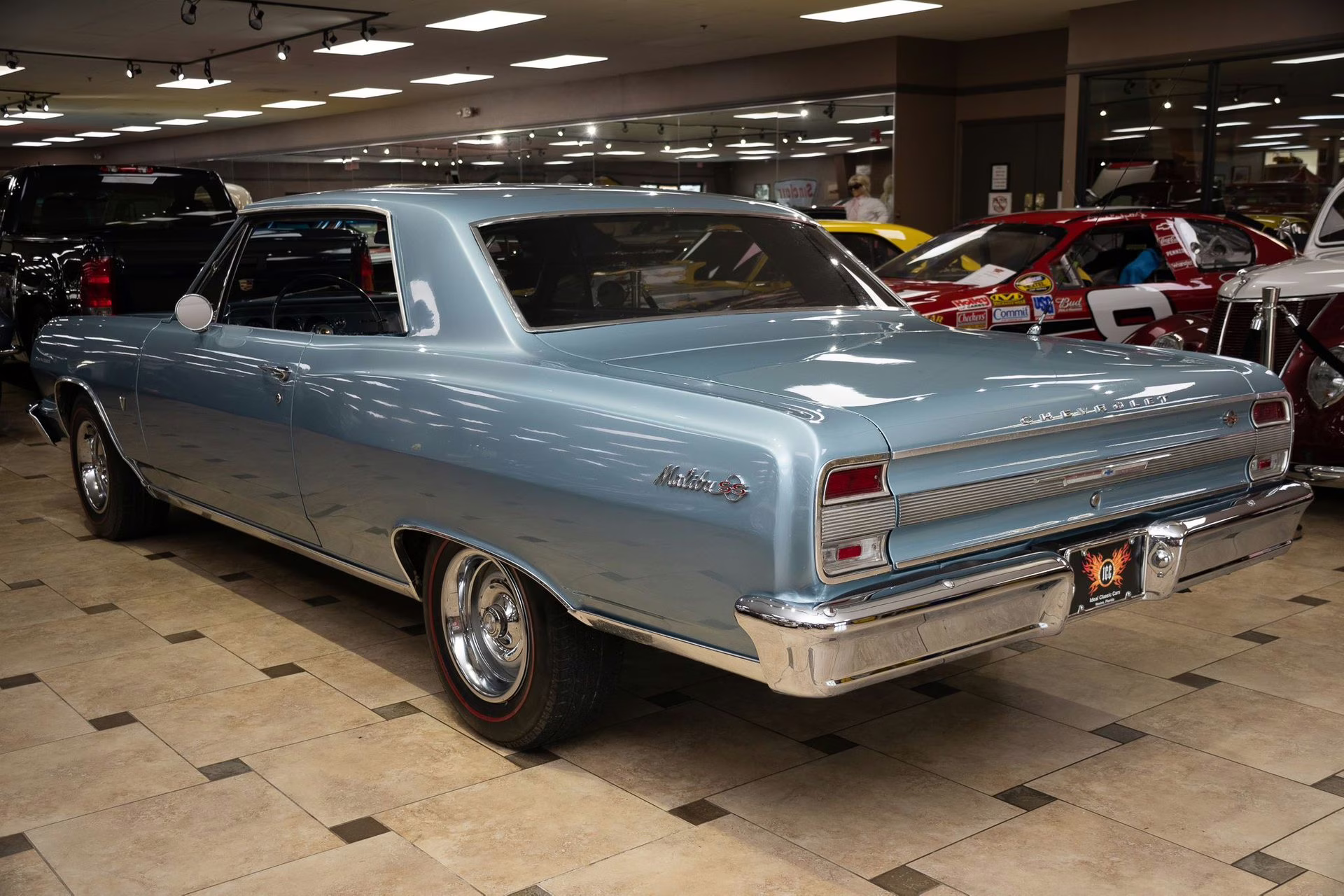 1964 Silver Blue Poly Chevrolet Malibu