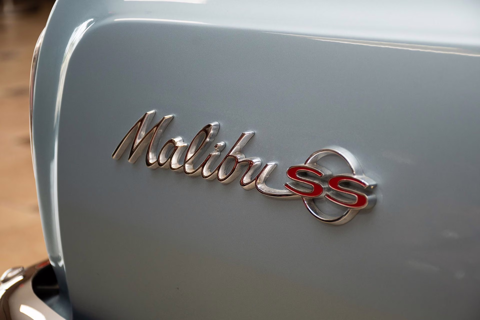 1964 Silver Blue Poly Chevrolet Malibu