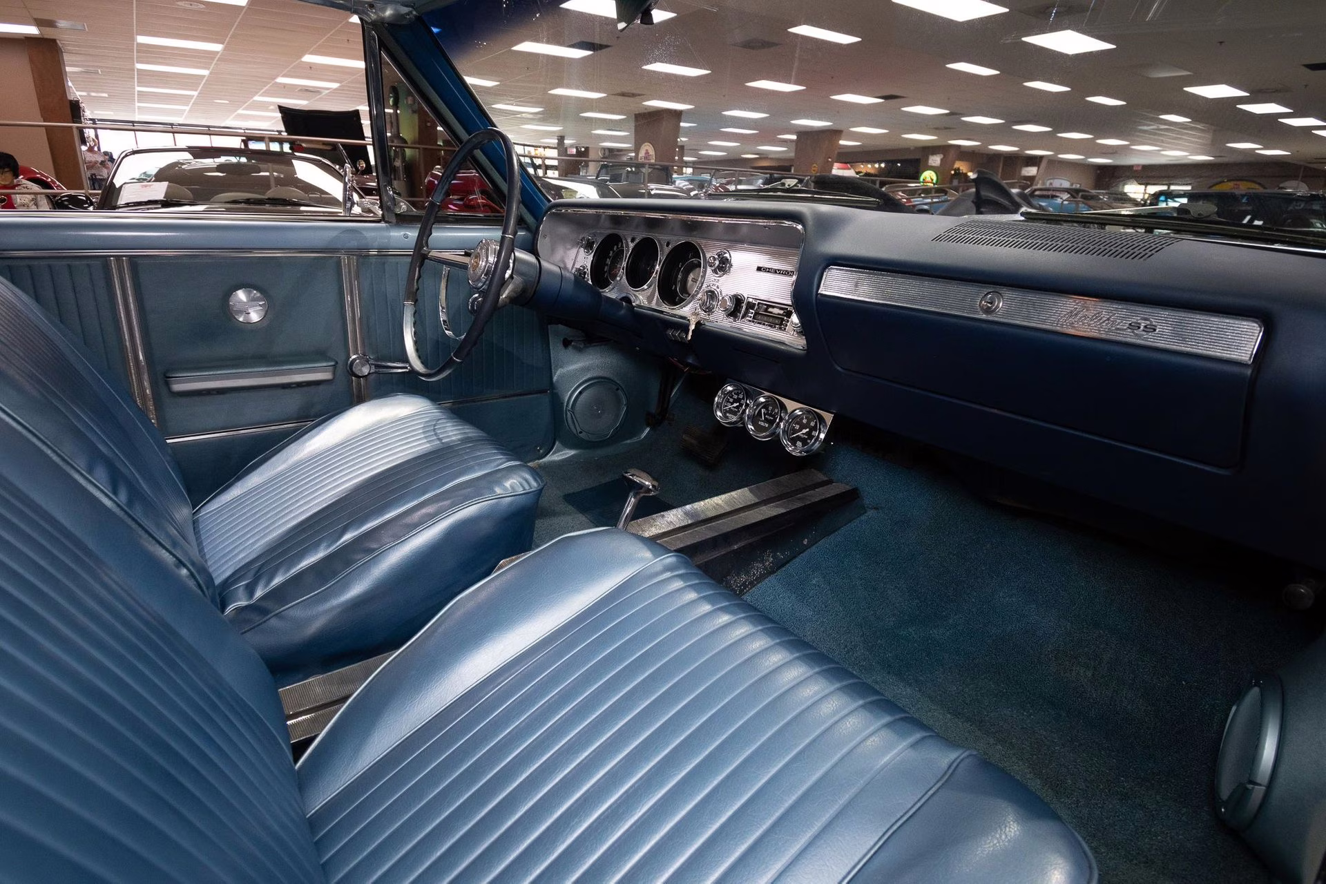 1964 Silver Blue Poly Chevrolet Malibu