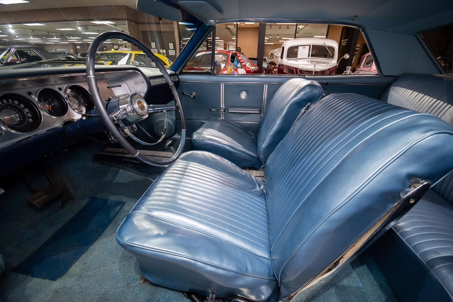 1964 Silver Blue Poly Chevrolet Malibu