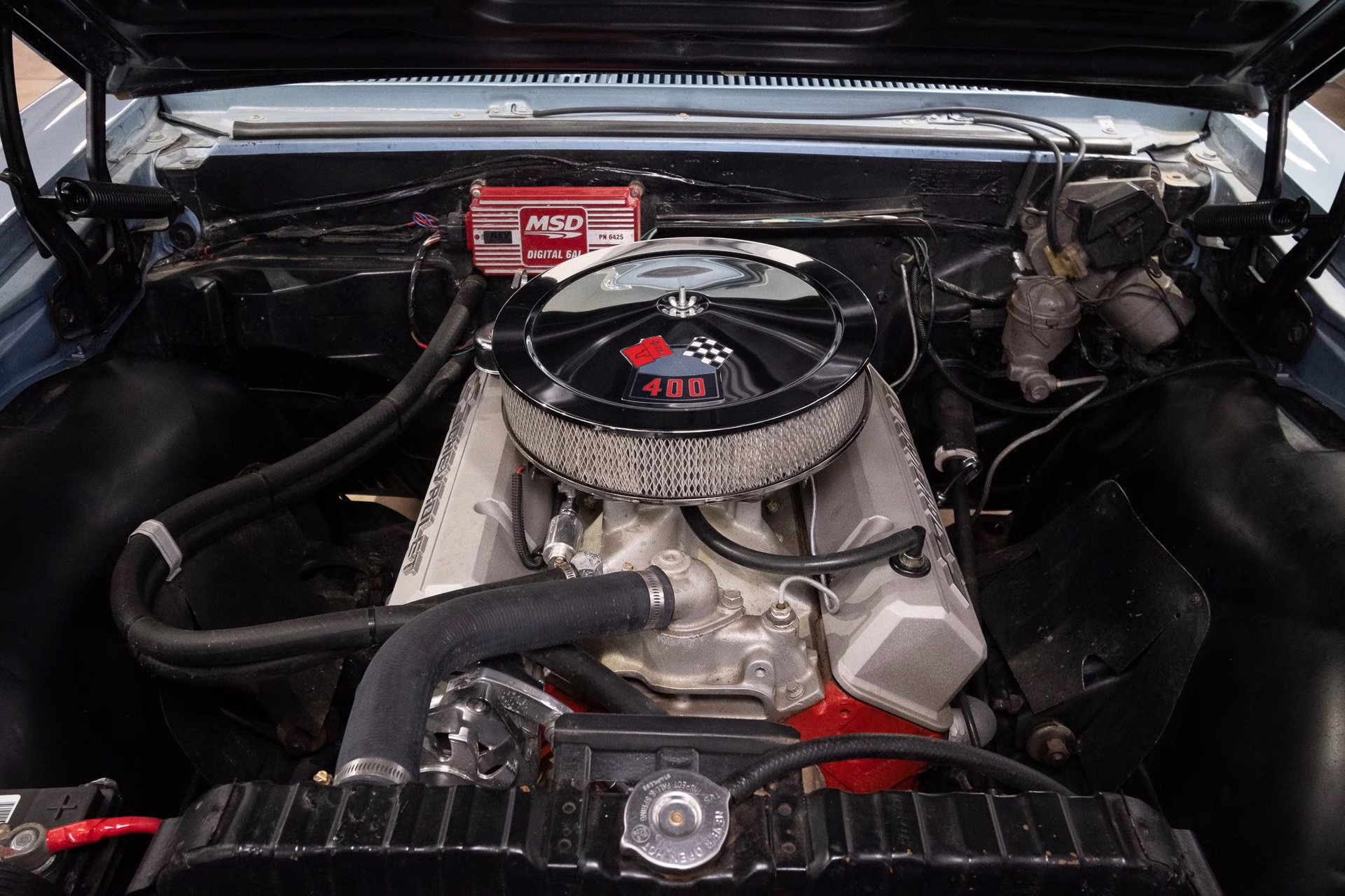 1964 Silver Blue Poly Chevrolet Malibu