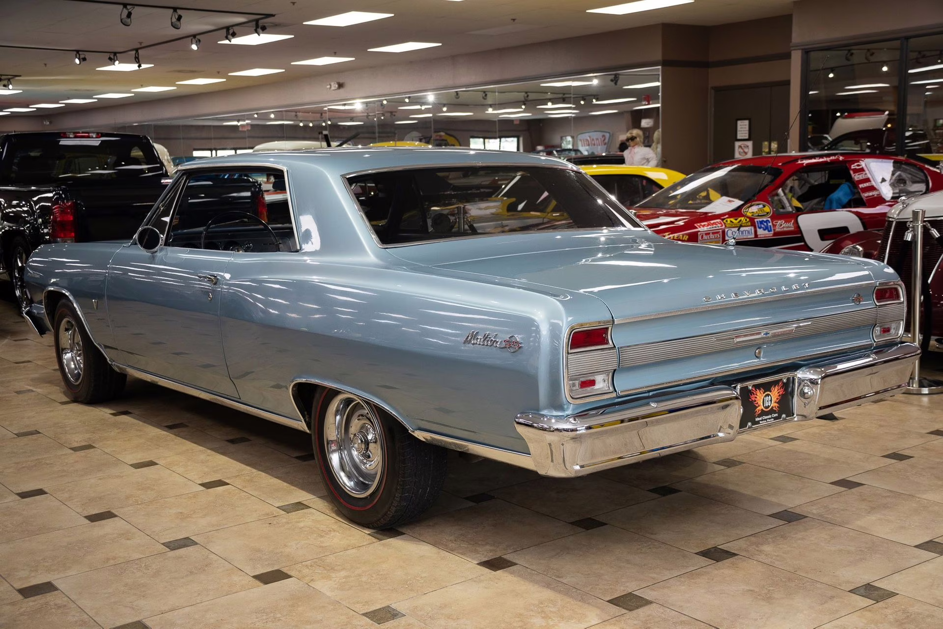 1964 Silver Blue Poly Chevrolet Malibu
