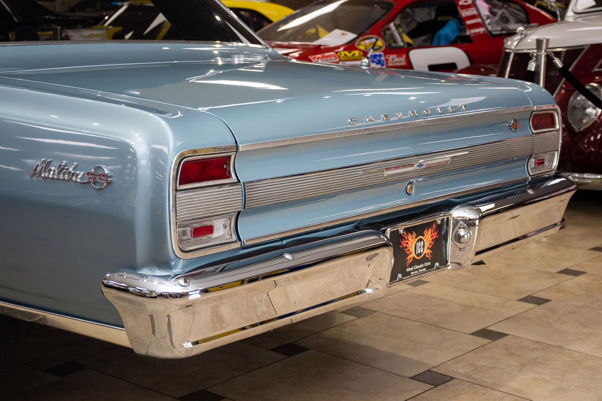 1964 Silver Blue Poly Chevrolet Malibu