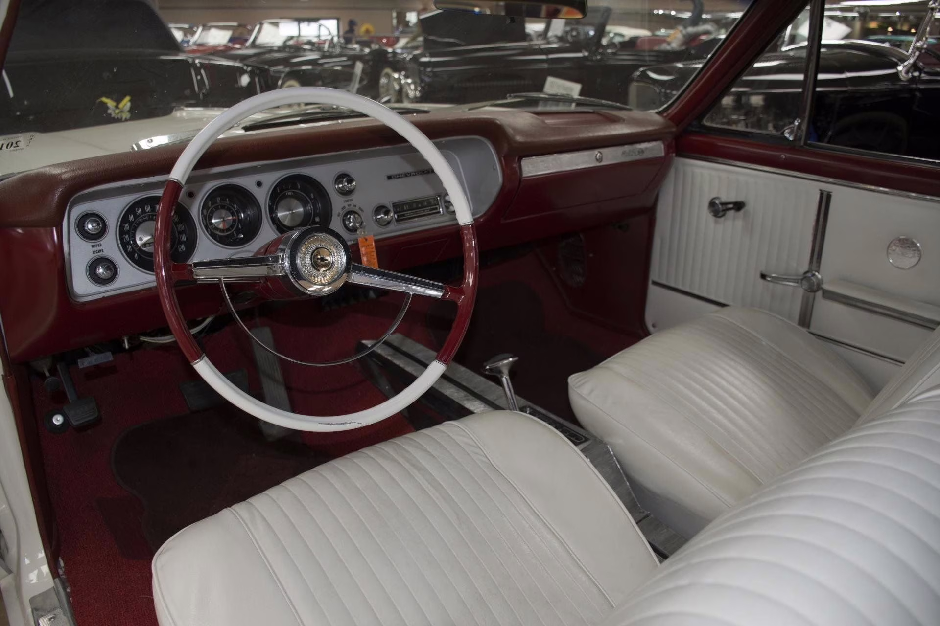 1964 White Chevrolet Chevelle Convertible