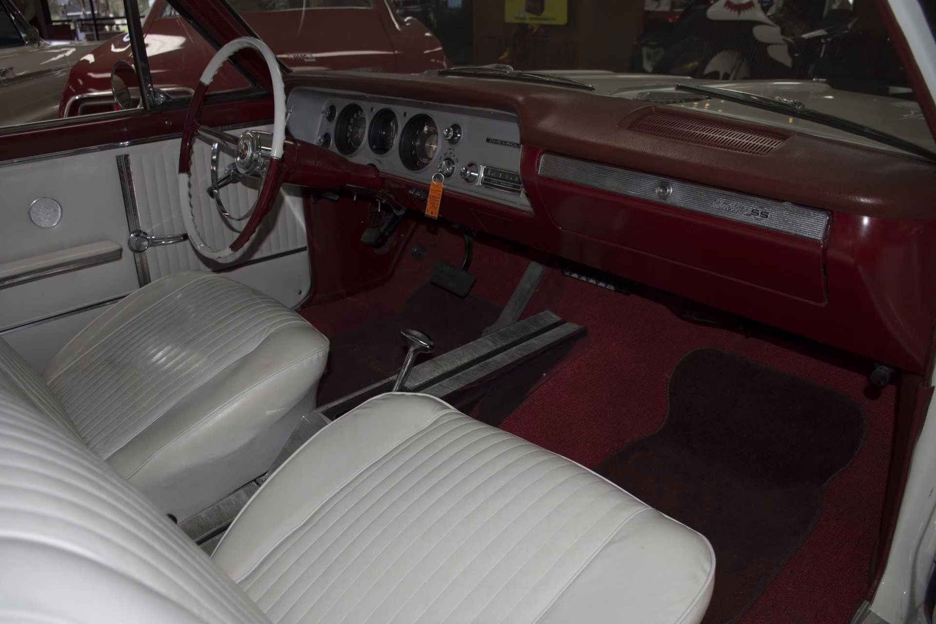 1964 White Chevrolet Chevelle Convertible