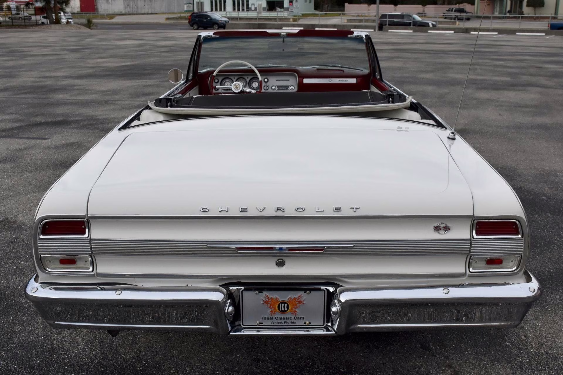 1964 White Chevrolet Chevelle Convertible