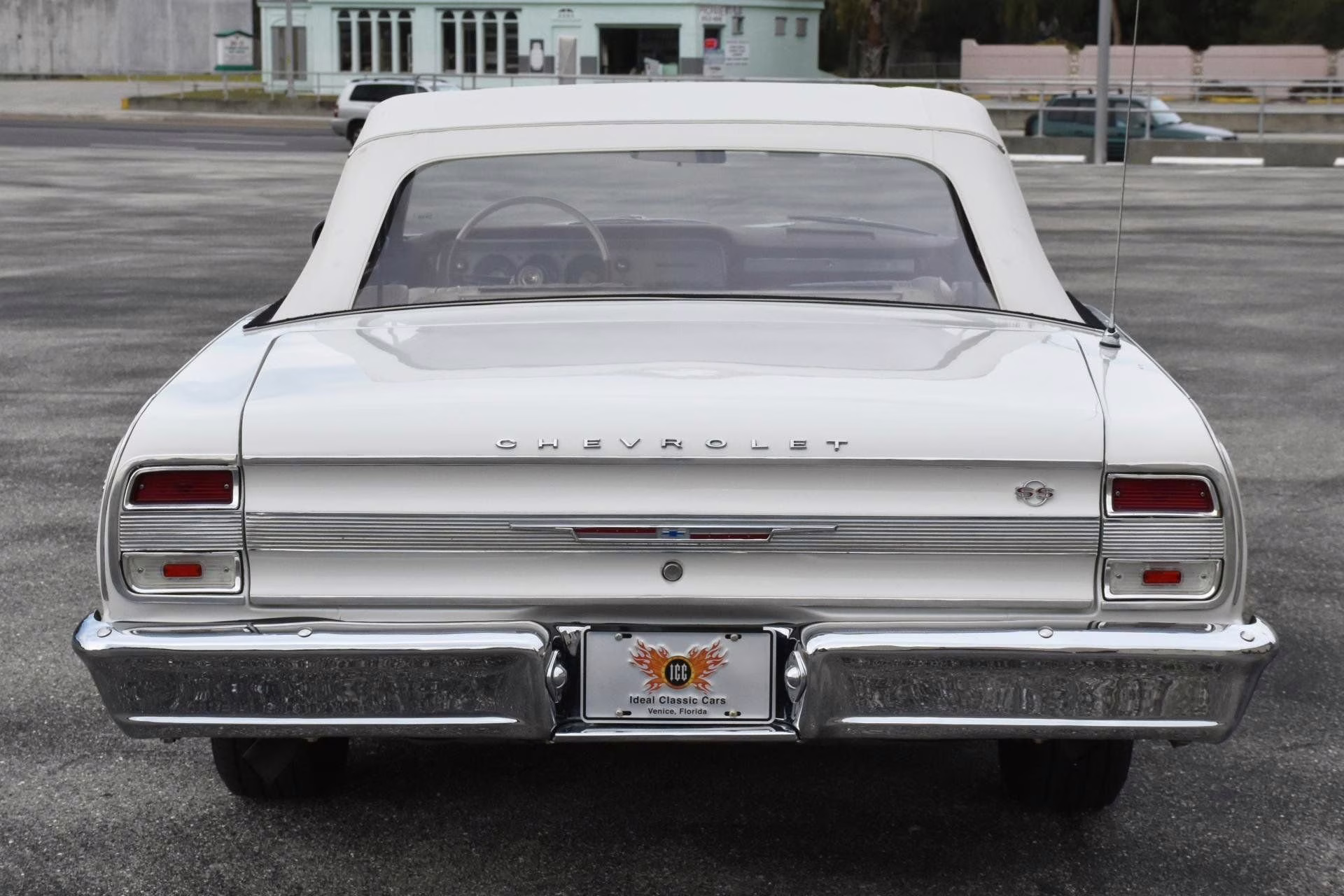 1964 White Chevrolet Chevelle Convertible