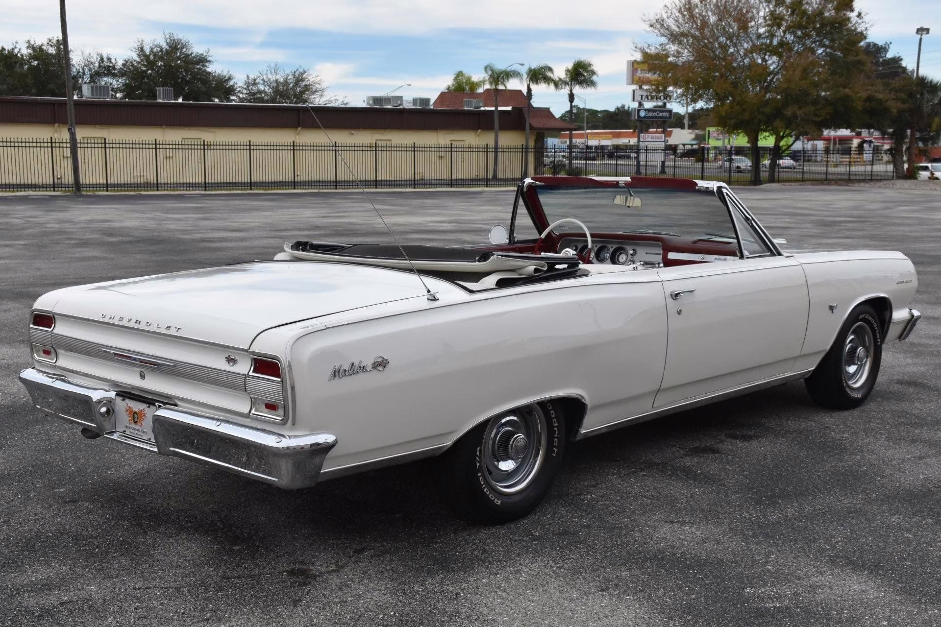 1964 White Chevrolet Chevelle Convertible