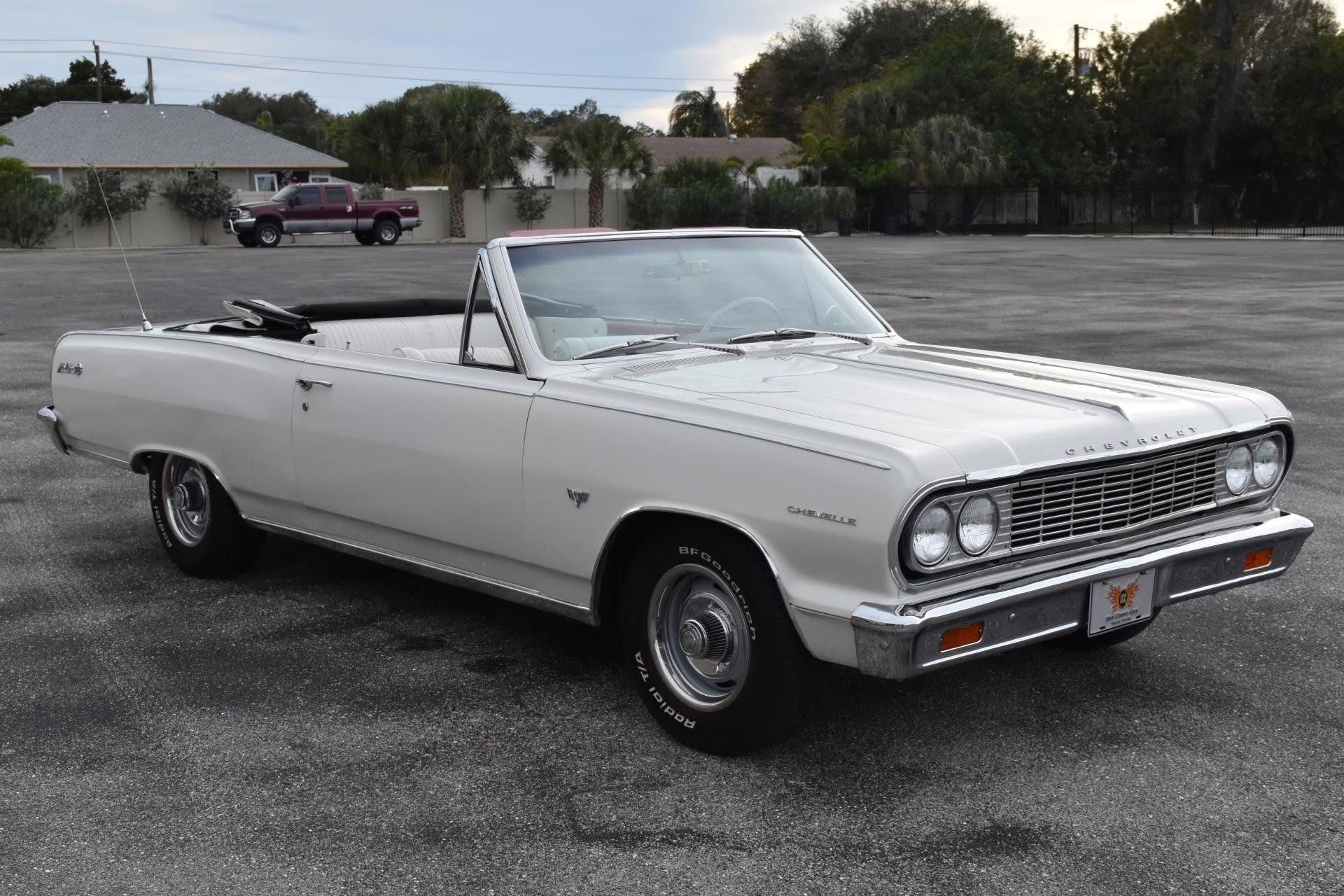 1964 White Chevrolet Chevelle Convertible