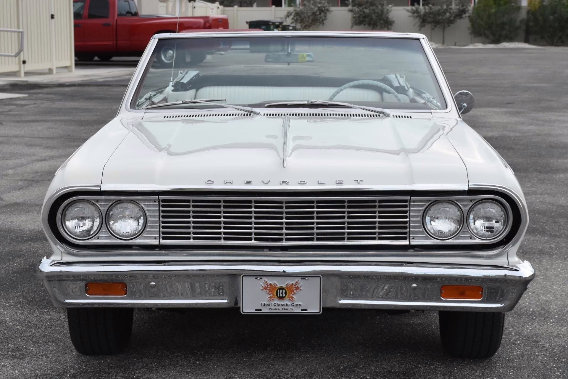 1964 White Chevrolet Chevelle Convertible