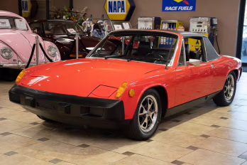 1976 Scarlet Red Porsche 914