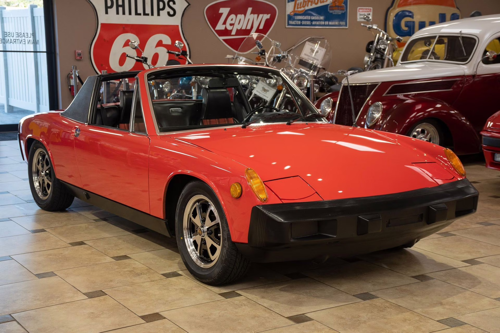 1976 Scarlet Red Porsche 914
