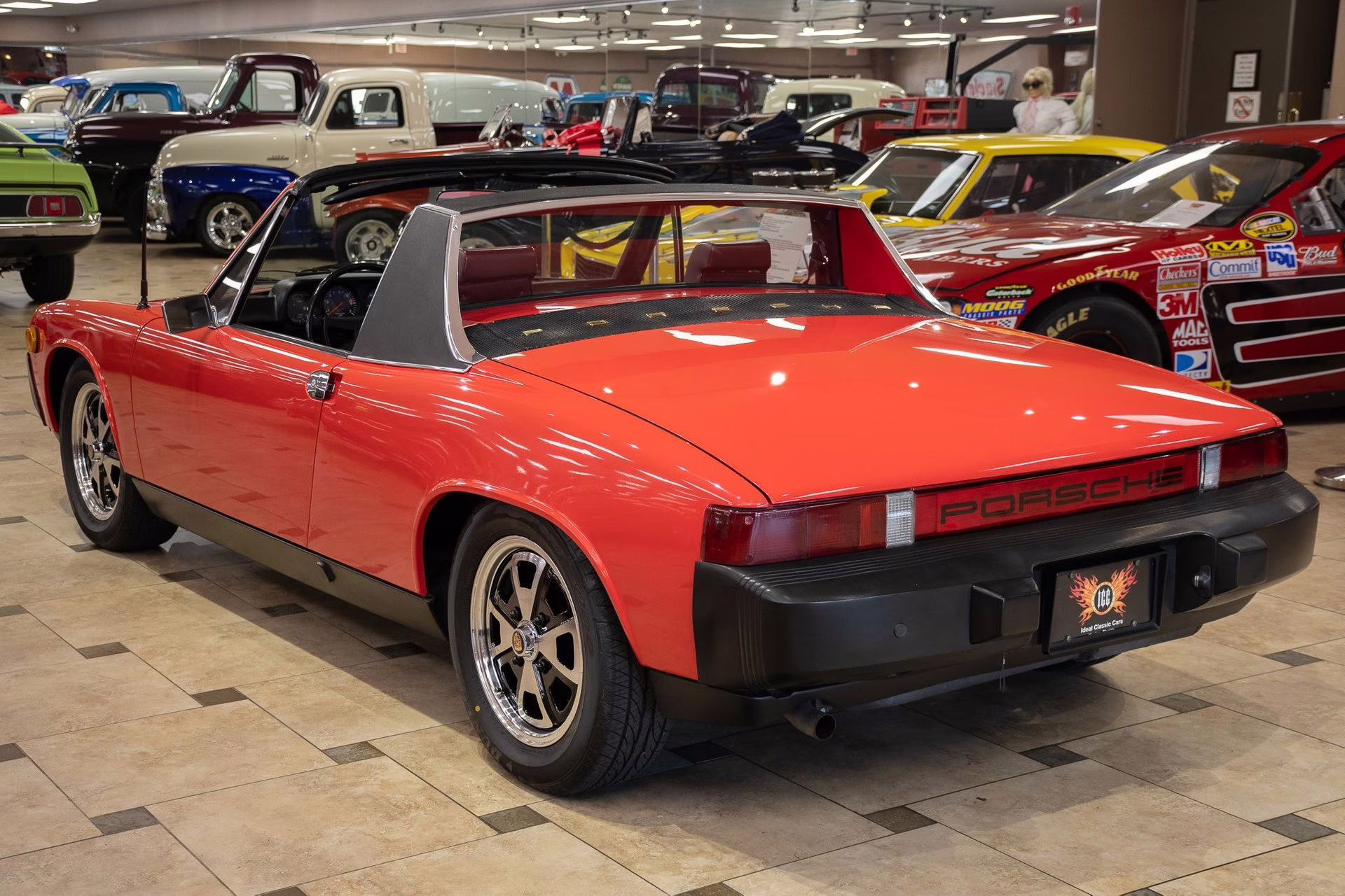 1976 Scarlet Red Porsche 914
