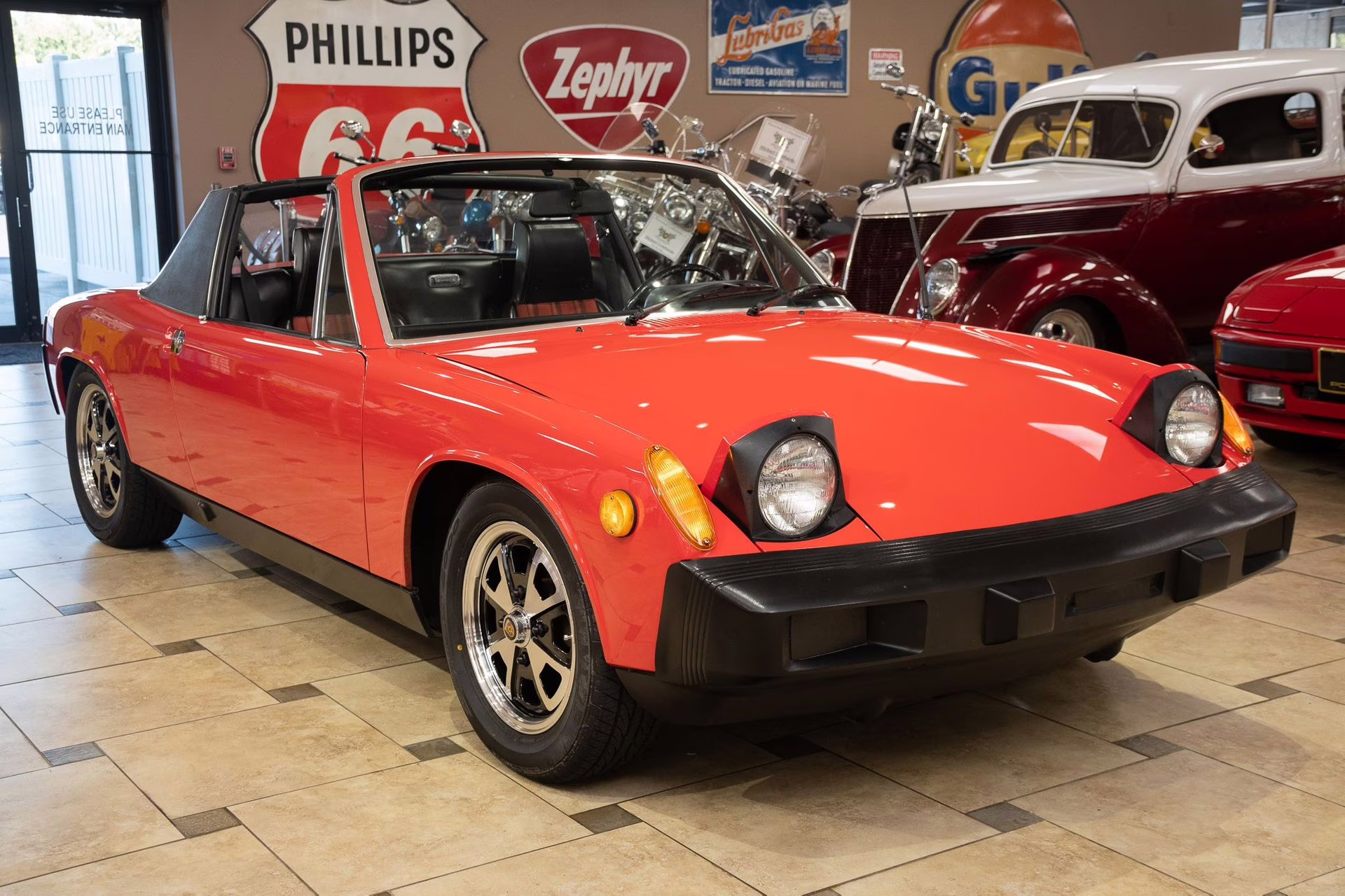 1976 Scarlet Red Porsche 914