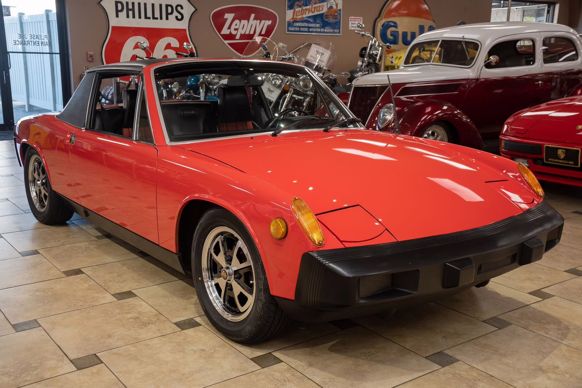 1976 Scarlet Red Porsche 914