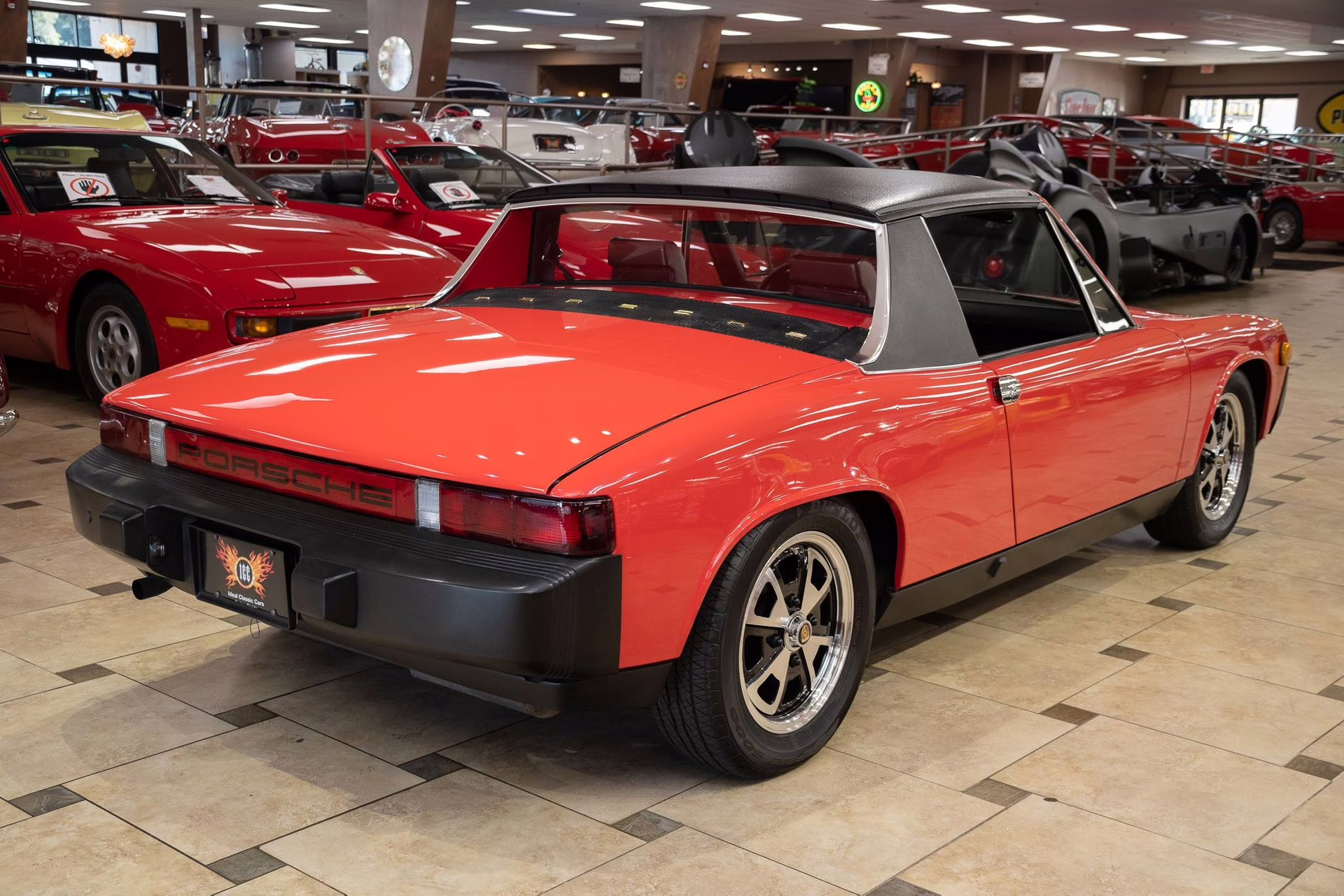 1976 Scarlet Red Porsche 914