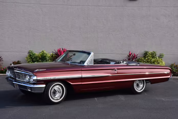 1964 Burgundy Ford Galaxie