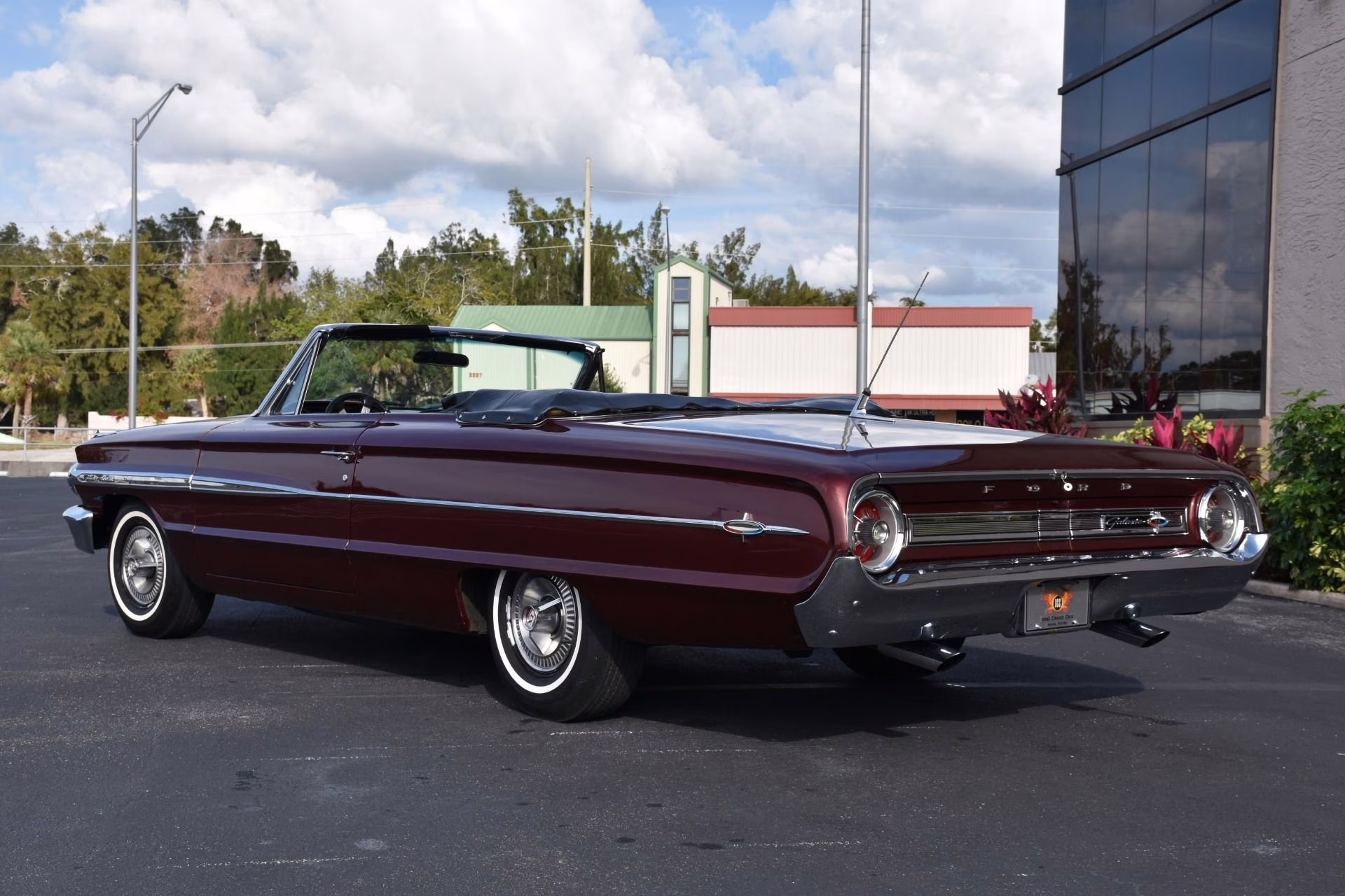 1964 Burgundy Ford Galaxie
