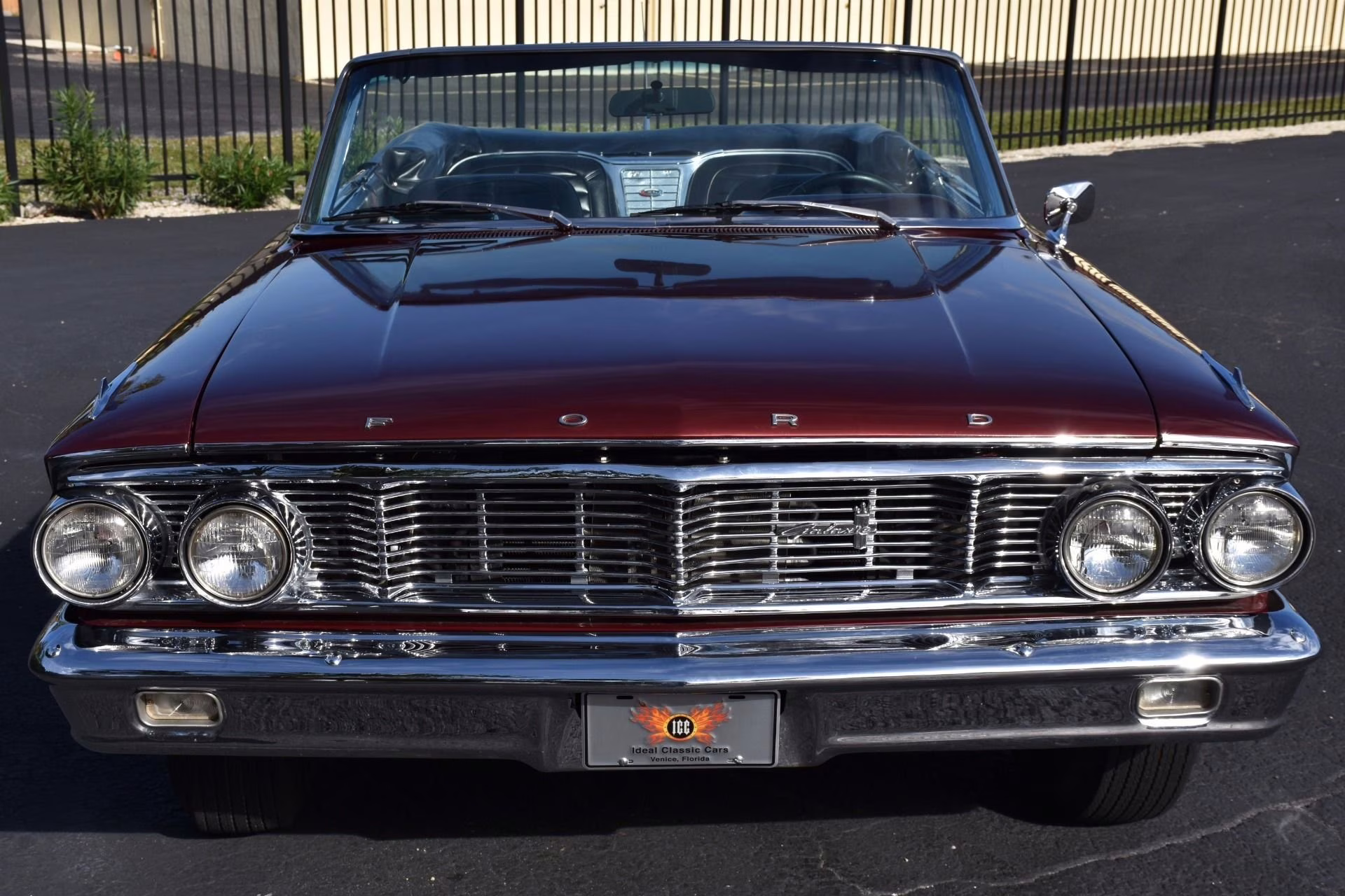 1964 Burgundy Ford Galaxie
