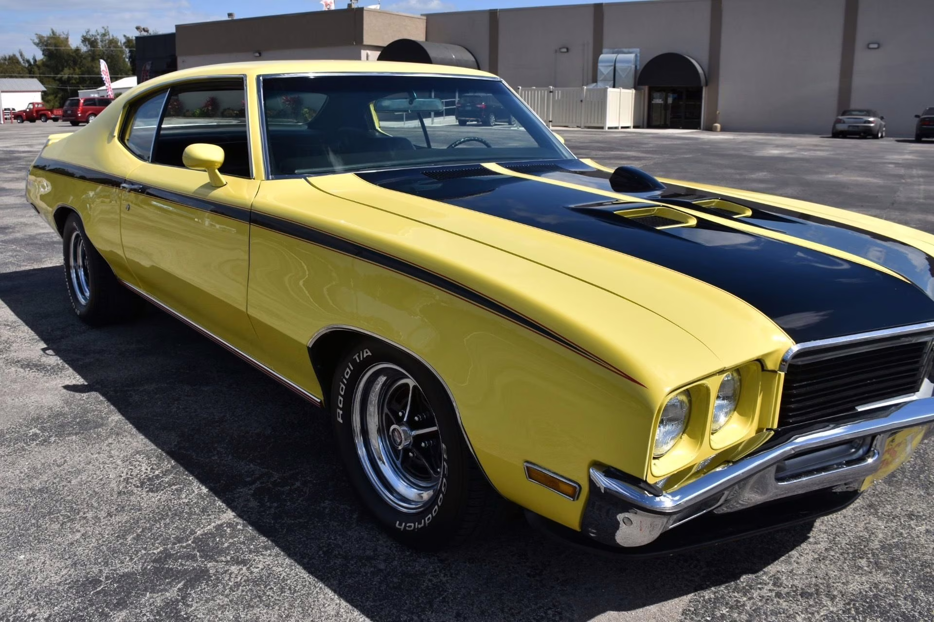 1972 Yellow Buick Grand Sport Coupe