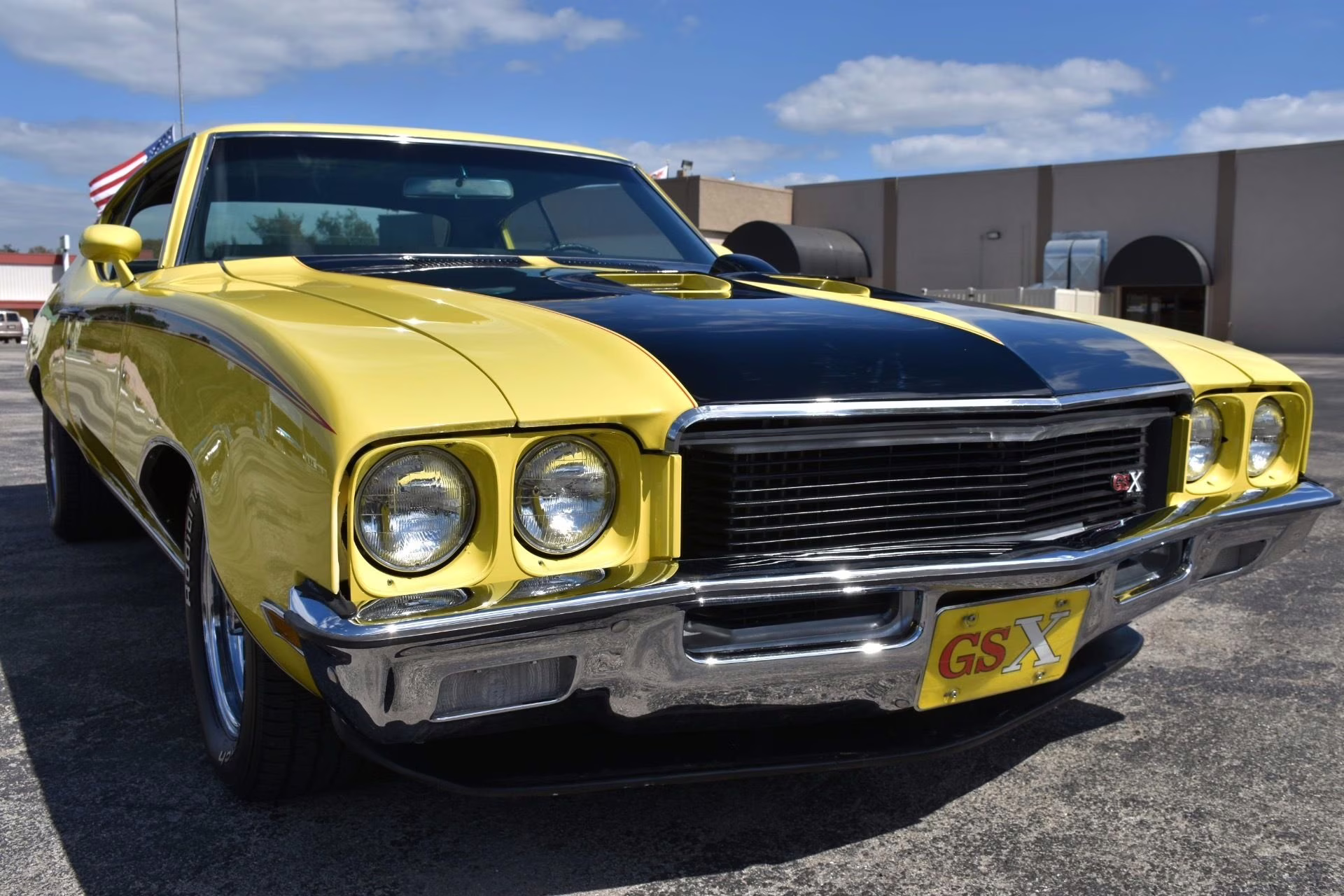 1972 Yellow Buick Grand Sport Coupe